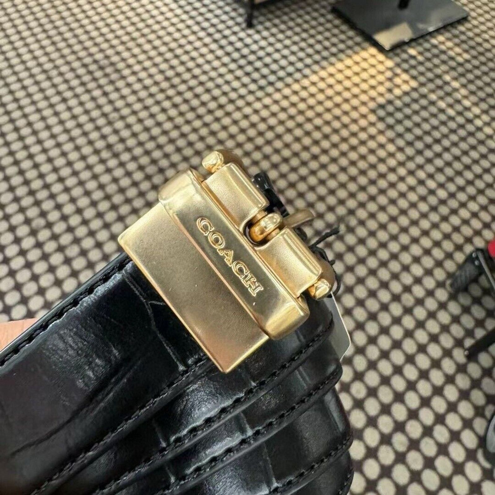 Coach NEW Coach Classic Buckle Cut To Size Reversible Belt 25 Mm Size ONE SIZE - 8 Thumbnail