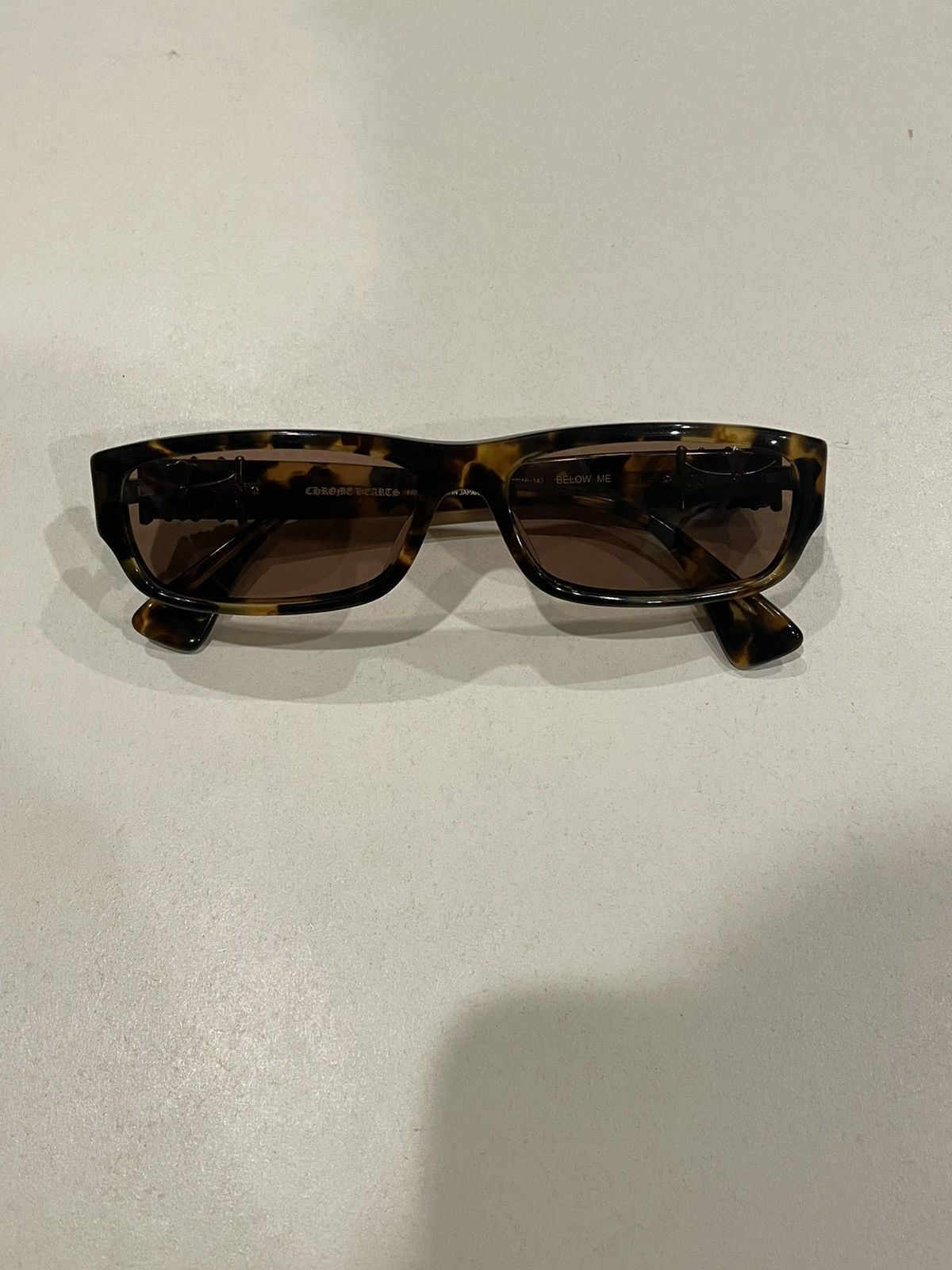Chrome Hearts Chrome Hearts BELOW ME Sunglasses Silver Cemetery Cross Size ONE SIZE - 2 Thumbnail