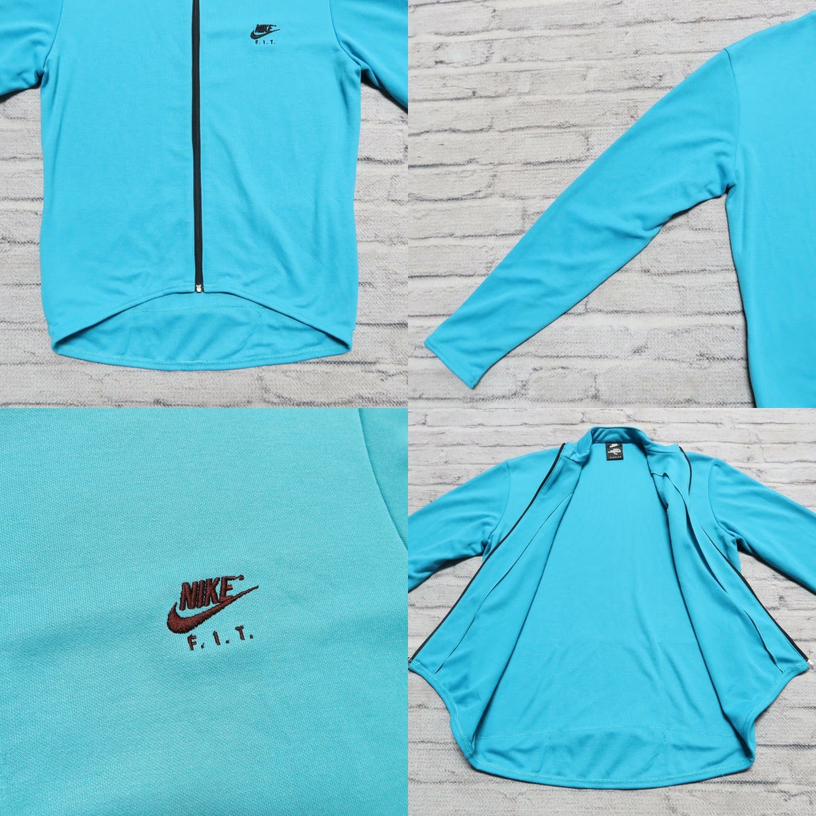 Nike Vintage Nike FIT Echelon Cycling Jacket Men Large Blue 1991 90s Jacket Size US L / EU 52-54 / 3 - 8 Thumbnail