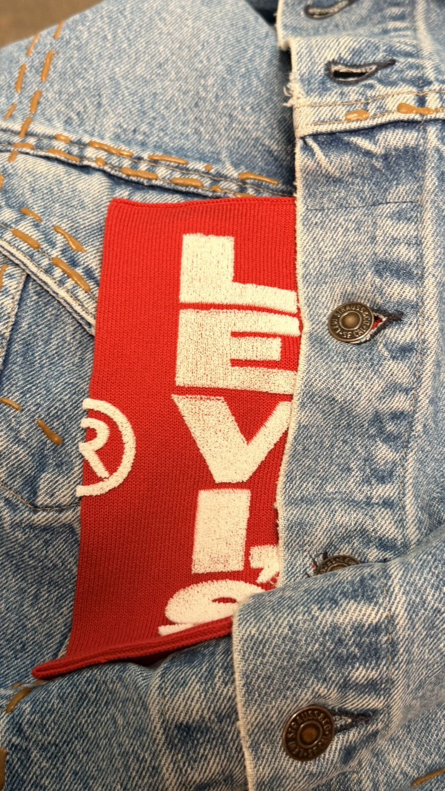 DENIM TEARS × Levi's Levi’s X Denim Tears Jean Jacket Size US M / EU 48-50 / 2 - 7 Thumbnail