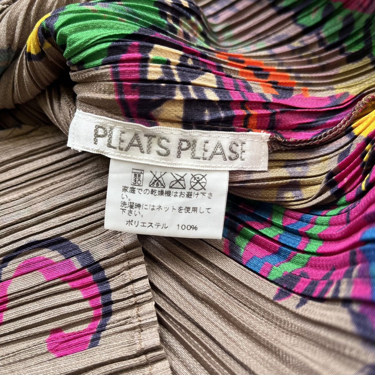 Pleats Please Issey Miyake Pleats Please by Issey Miyake Banana Half Button T-Shirt Size M / US 6-8 / IT 42-44 - 6 Thumbnail