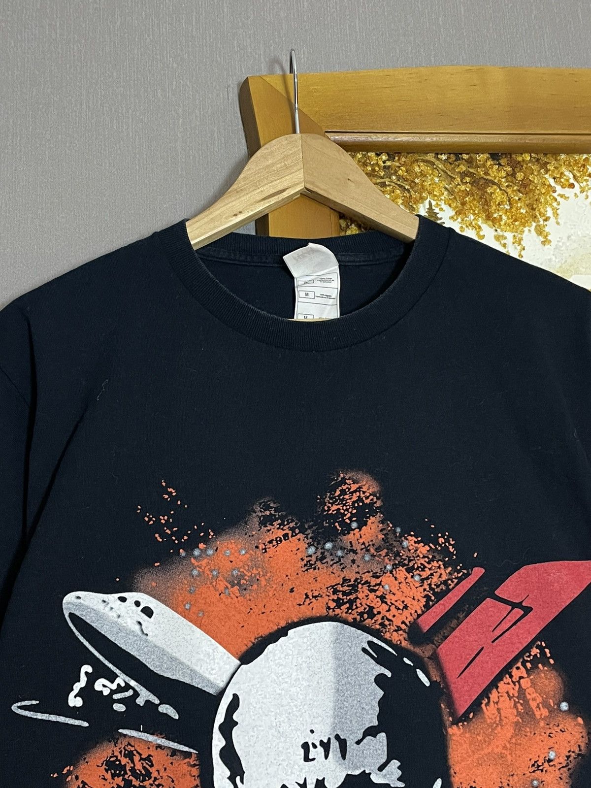 Band Tees × Vintage Rare Vintage 2004 Rammstein Tour Graphic T-shirt Size US M / EU 48-50 / 2 - 4 Thumbnail