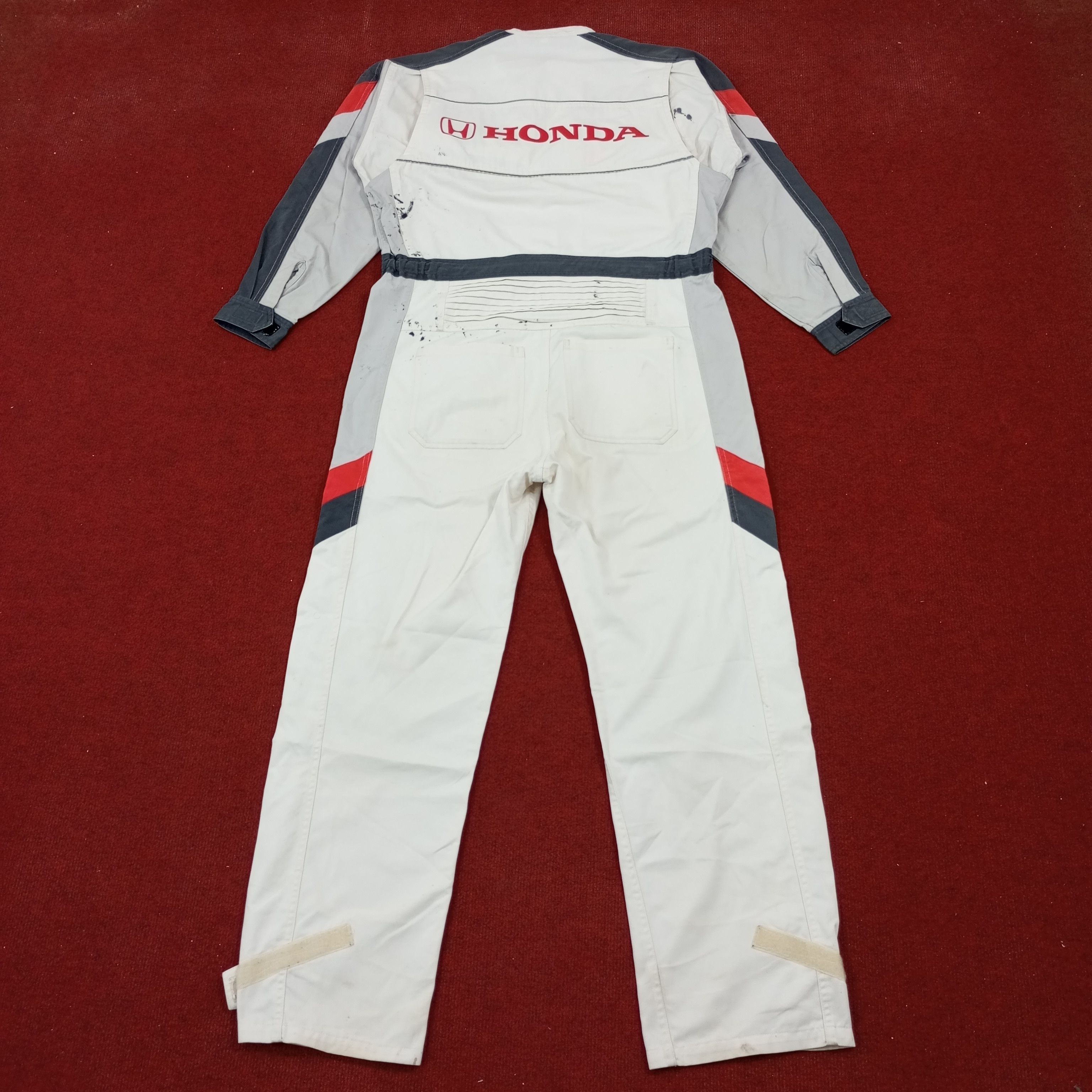 Honda × Vintage Honda Japanese Motorsports Racing Workwear Coverall Jacket Size US M / EU 48-50 / 2 - 1 Thumbnail