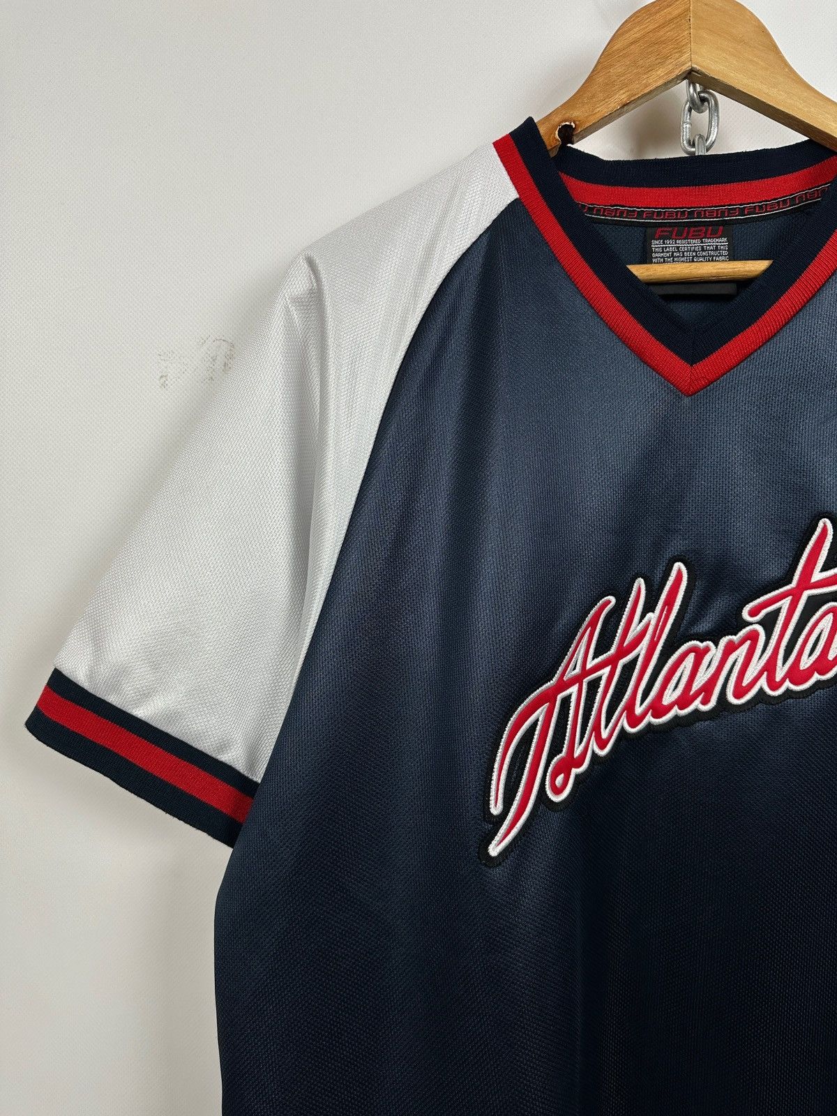 Fubu Vintage Fubu Atlanta City Series Rap Hip-Hop Jersey T-Shirt Size US L / EU 52-54 / 3 - 6 Thumbnail