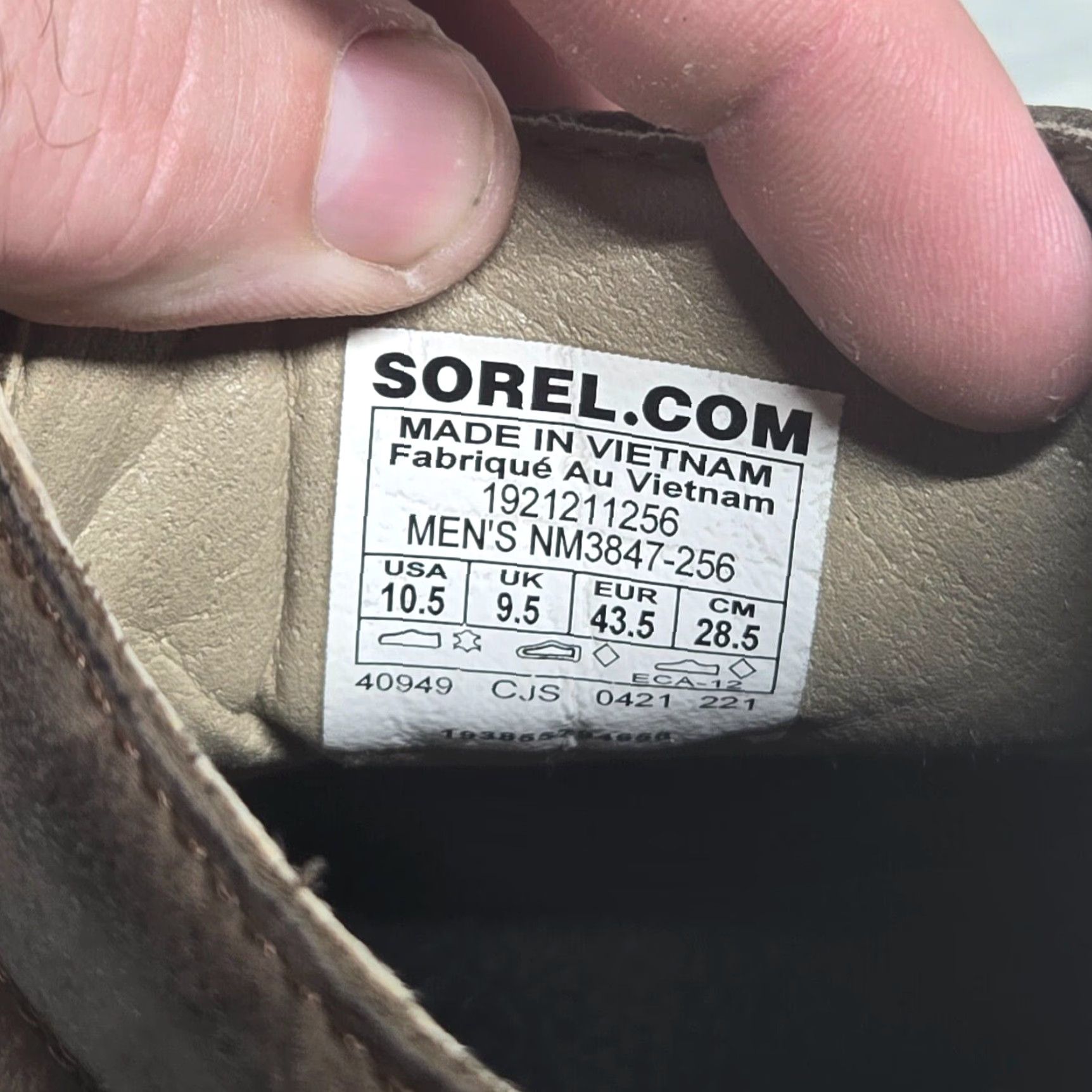 SOREL VINTAGE Sorel Madison II Chukka Boots Brown Leather Waterproof Men's Size 10.5 Fall Winter Size US 10.5 / EU 43-44 - 7 Thumbnail