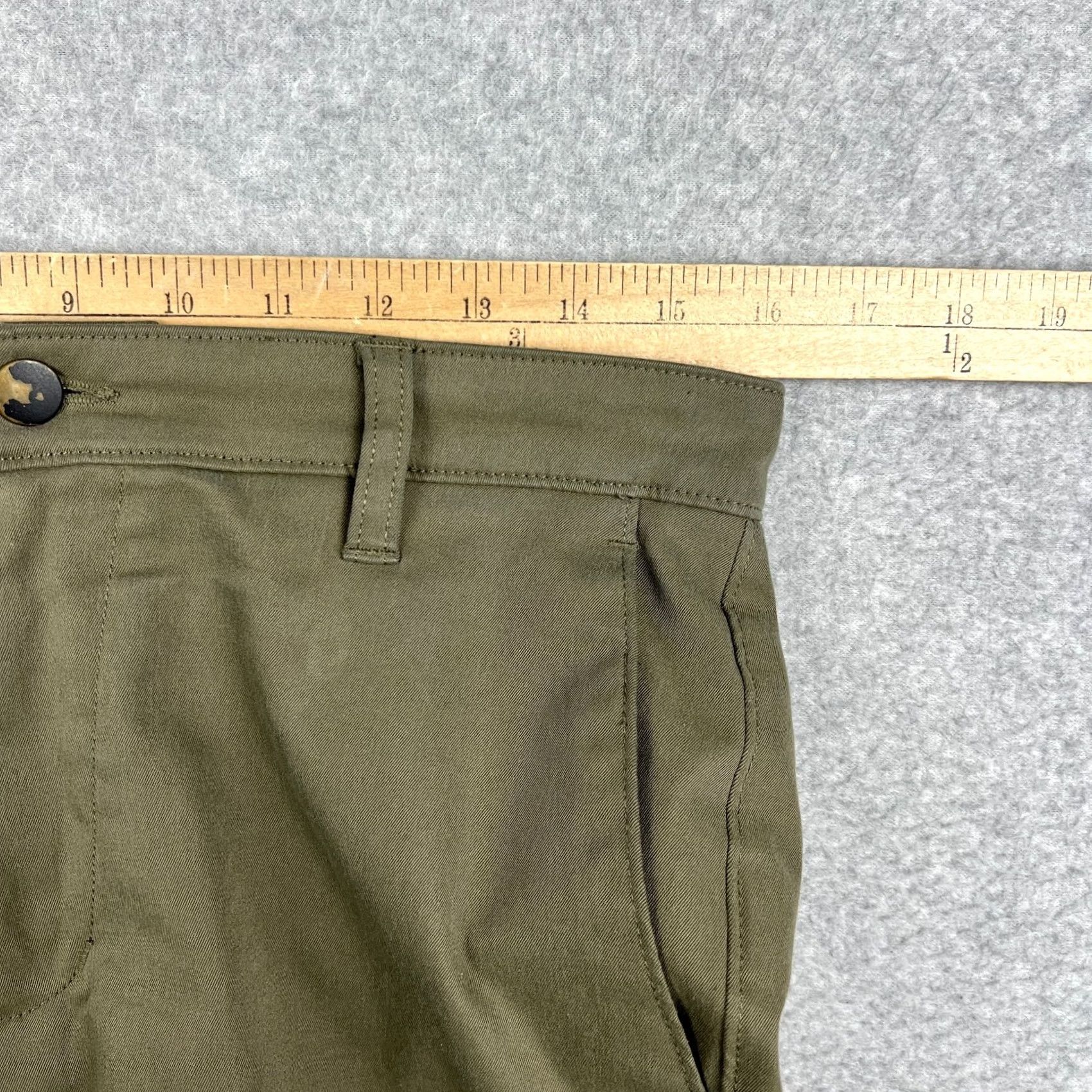 Vintage PROOF Huckberry Nomad Pants Slim Fit Stretch Performance 31x28 Mens Green Hiking Size US 31 - 5 Thumbnail