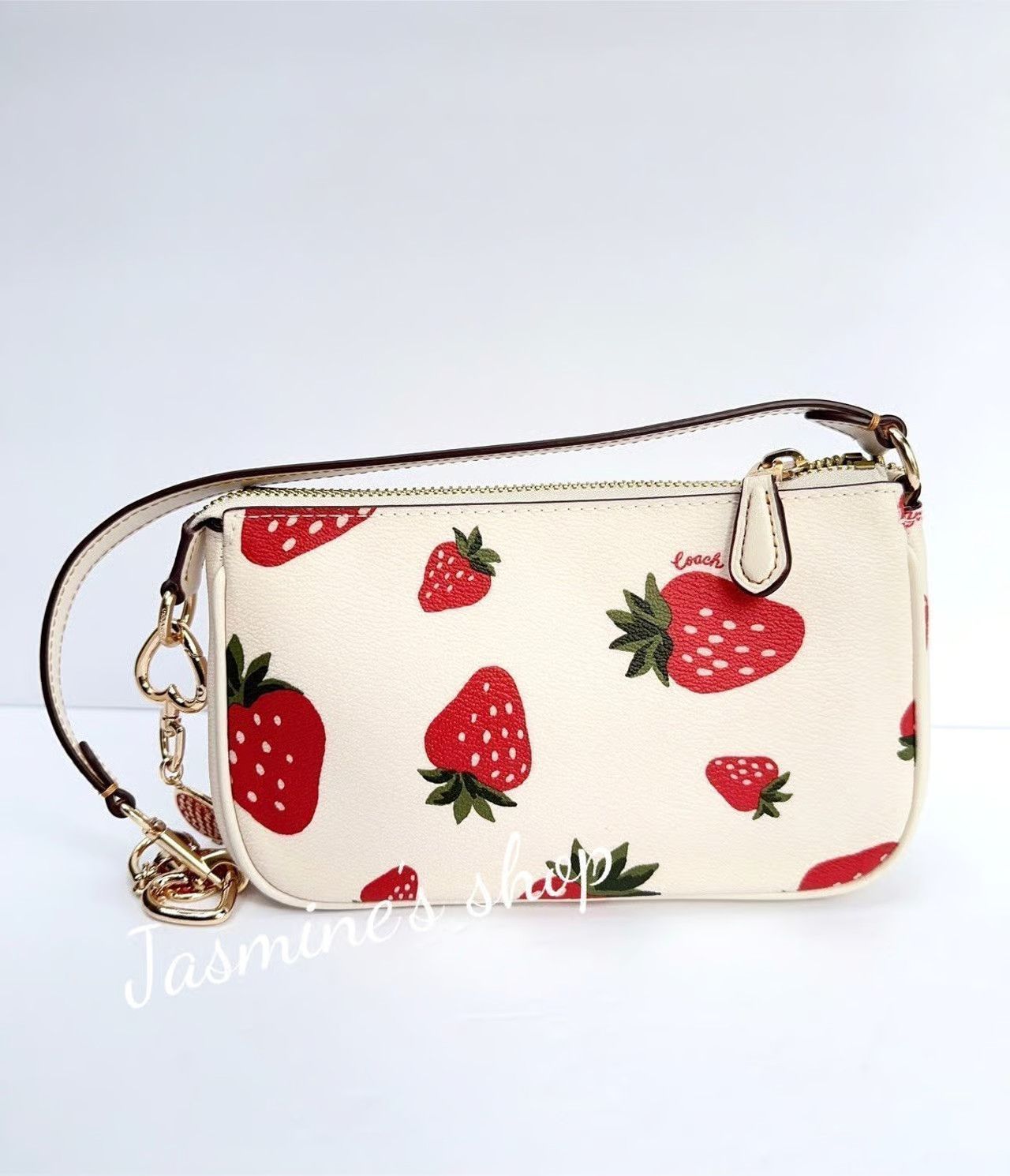 Coach NWT Coach Nolita 19 With Wild Strawberry Print CH533 Size ONE SIZE - 4 Thumbnail
