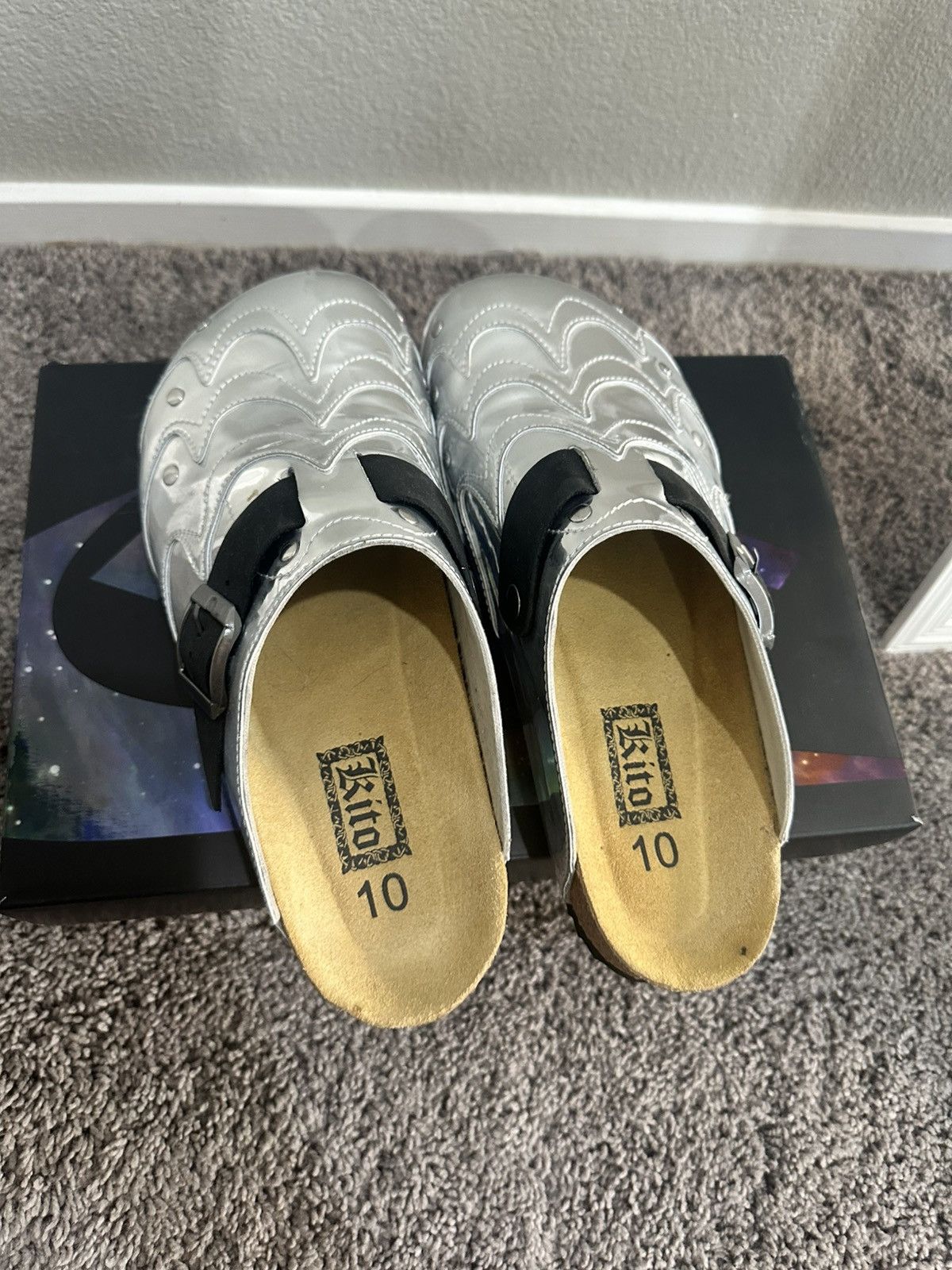 Japanese Brand Shining Armour Clogs Mules Slides Size 10 Boston Size US 10 / EU 43 - 2 Thumbnail