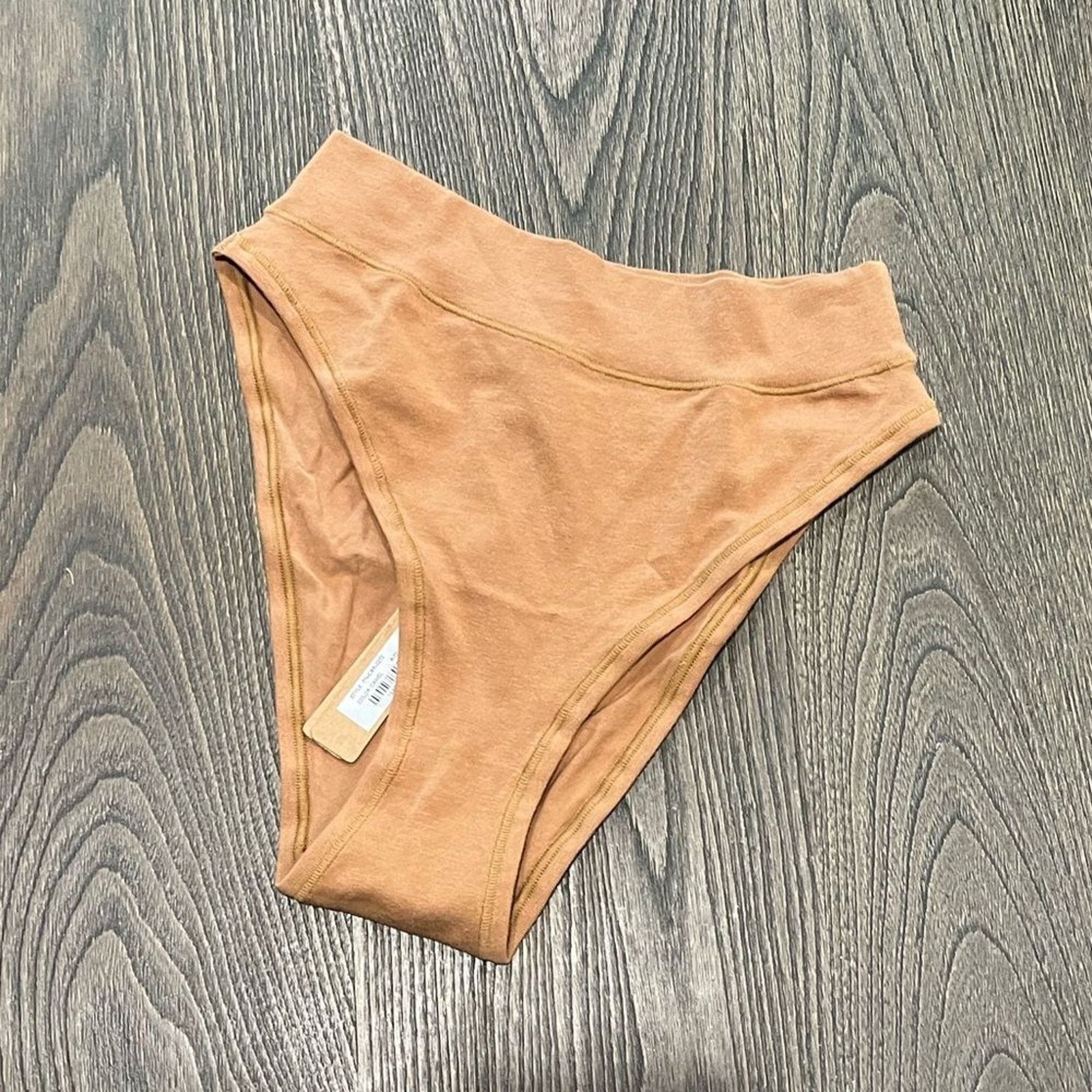 SKIMS NWT Skims Jelly Sheer Cheeky Briefs Camel Size XXS Size ONE SIZE - 1 Thumbnail