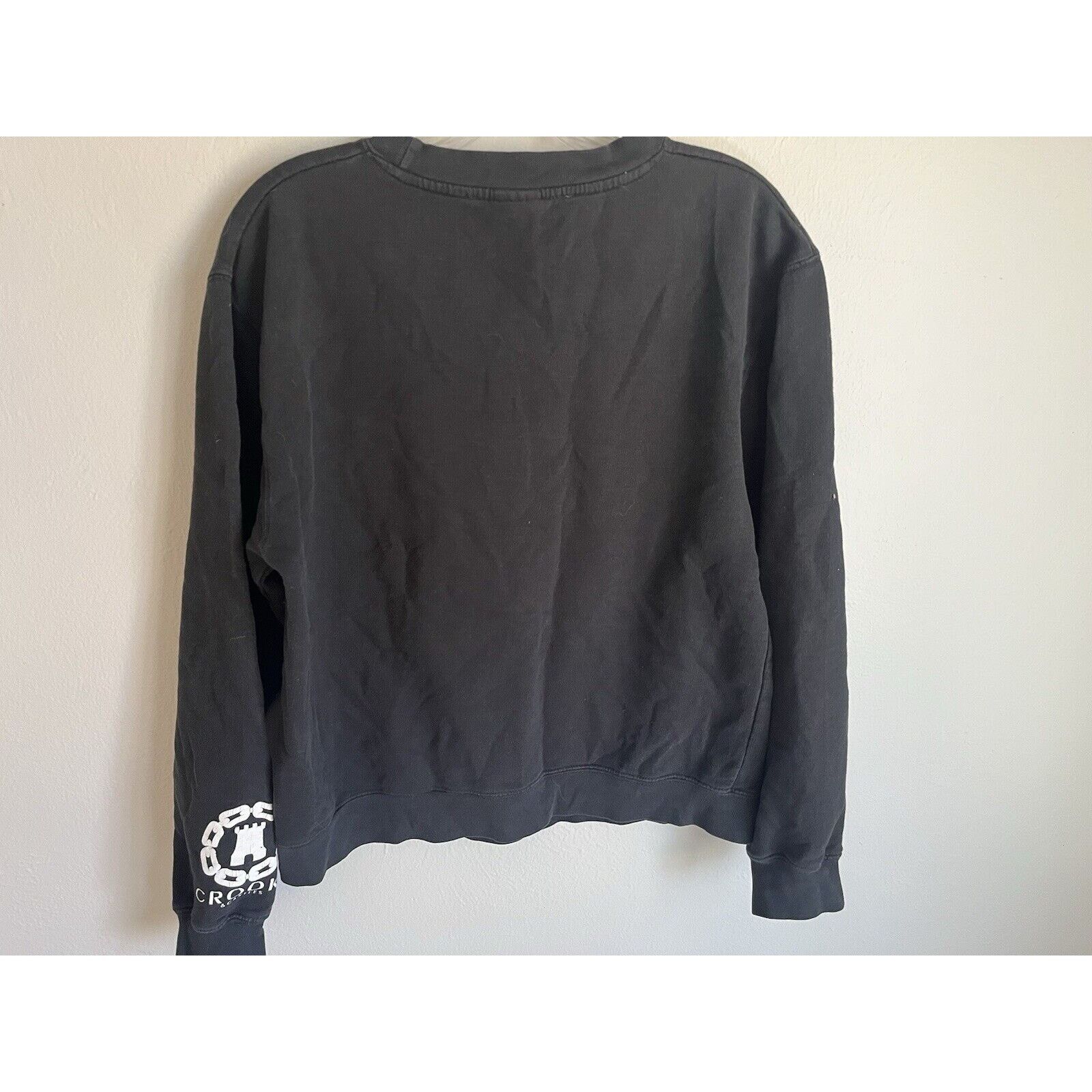 Crooks & Castles Crooks & Castles small Black Sweatshirt Medusa Floral Snakes Size US S / EU 44-46 / 1 - 5 Thumbnail