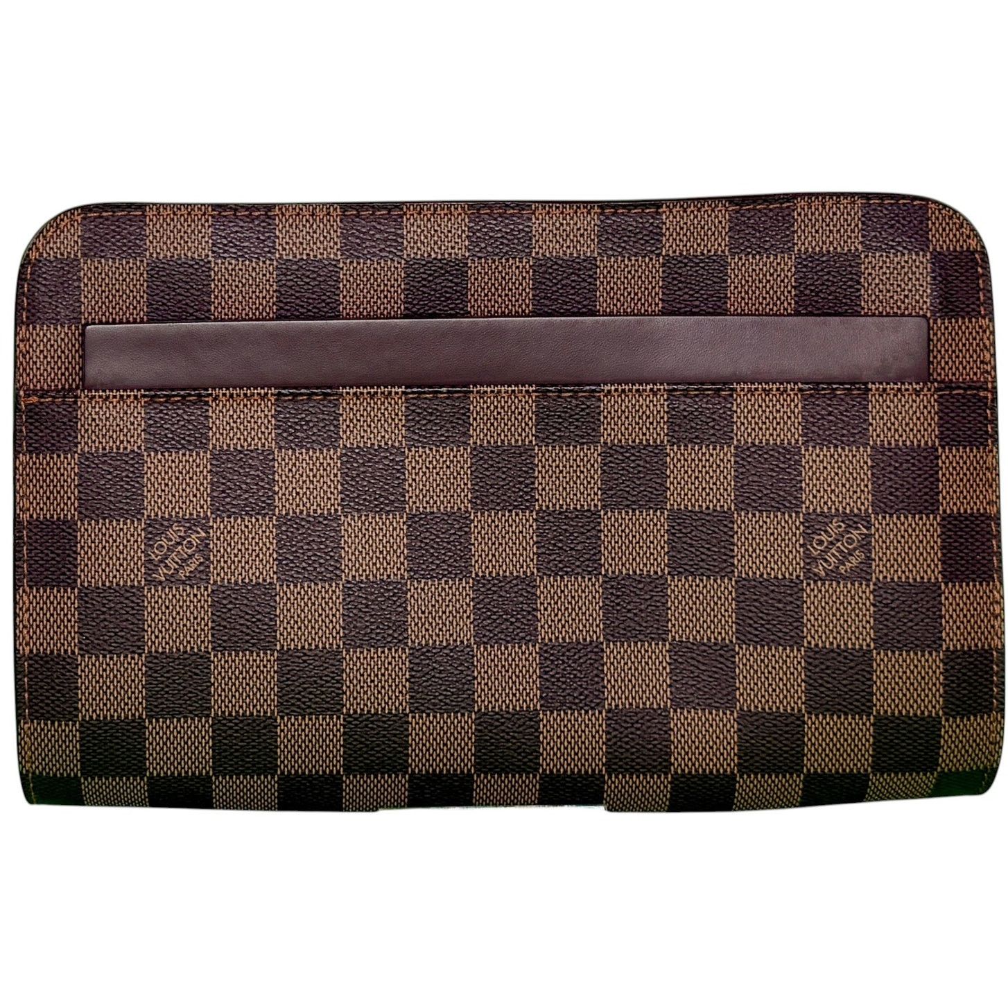 Louis Vuitton Louis Vuitton Damier Ebene Saint Louis Clutch Wristlet LV Size ONE SIZE - 1 Thumbnail