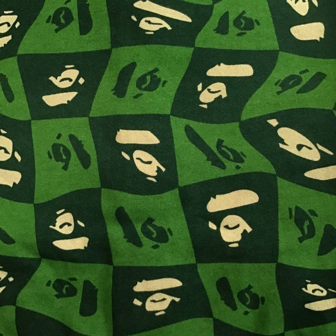 Bape BAPE FACE Logo Distortion Shark Full Zip Hoodie APE Size US M / EU 48-50 / 2 - 7 Thumbnail