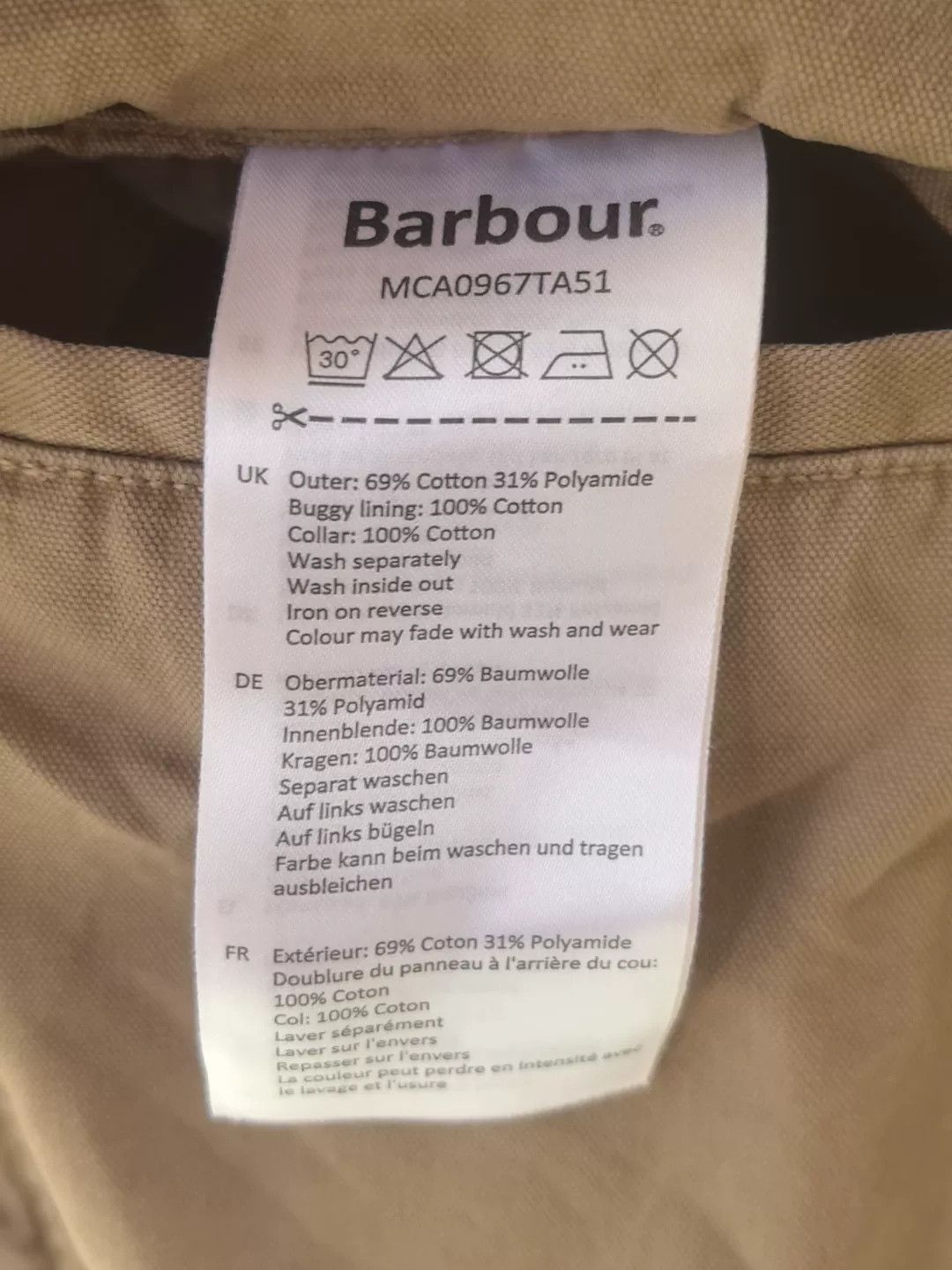 Barbour Barbour SL Spey Japanese Wax-Free Jacket Size US L / EU 52-54 / 3 - 3 Thumbnail