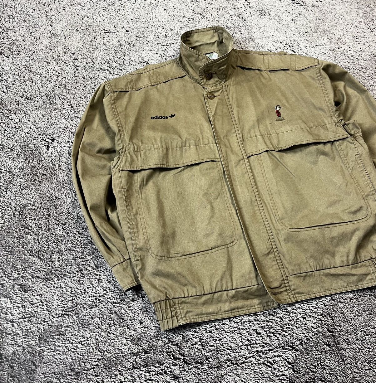 Adidas Adidas Golf Vintage Khaki Utility Jacket Size M Size US M / EU 48-50 / 2 - 3 Thumbnail