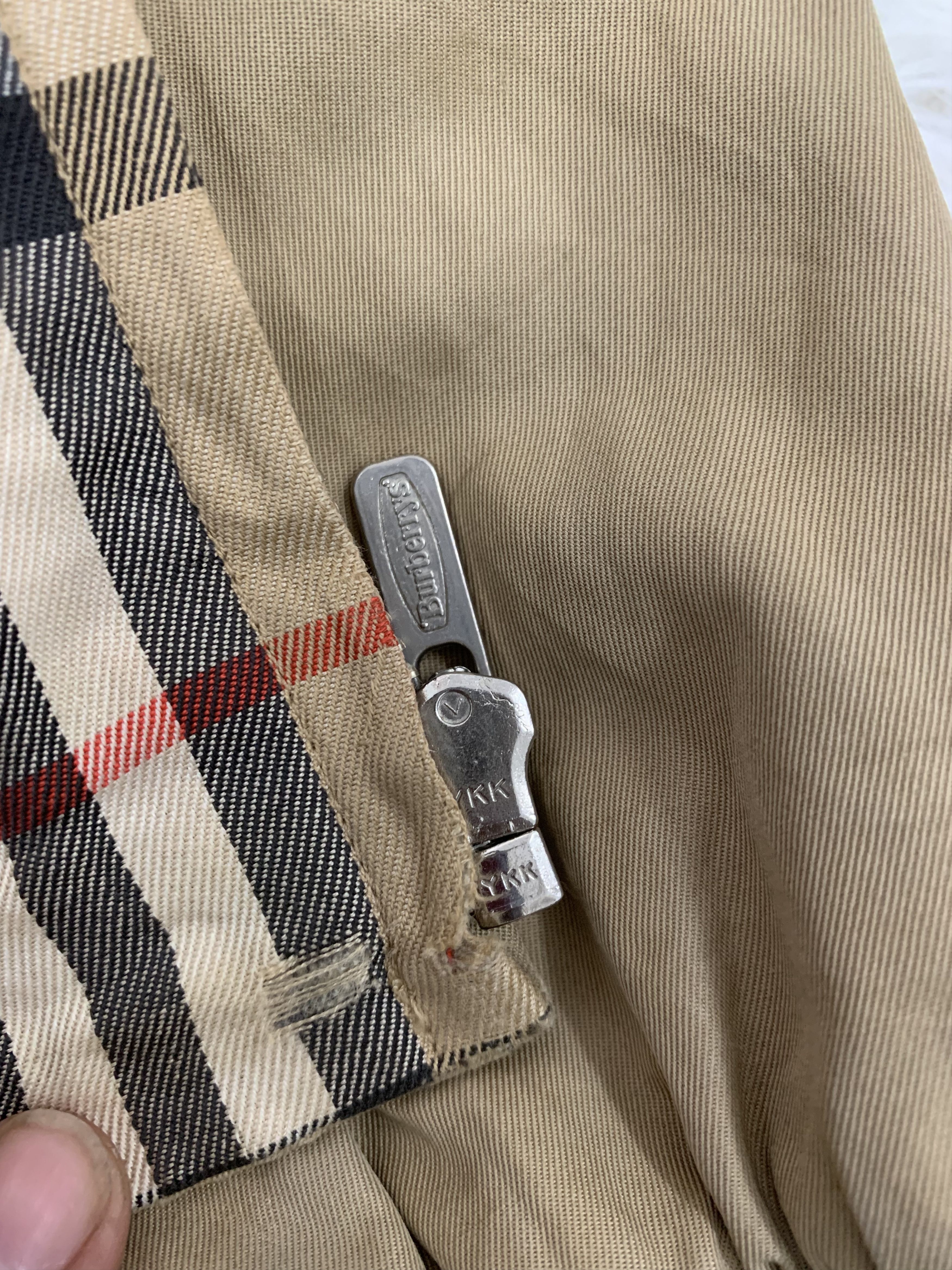 Burberry Vtg Burberrys Nova Checked Inner Jacket Harrington Style Size US L / EU 52-54 / 3 - 15 Thumbnail