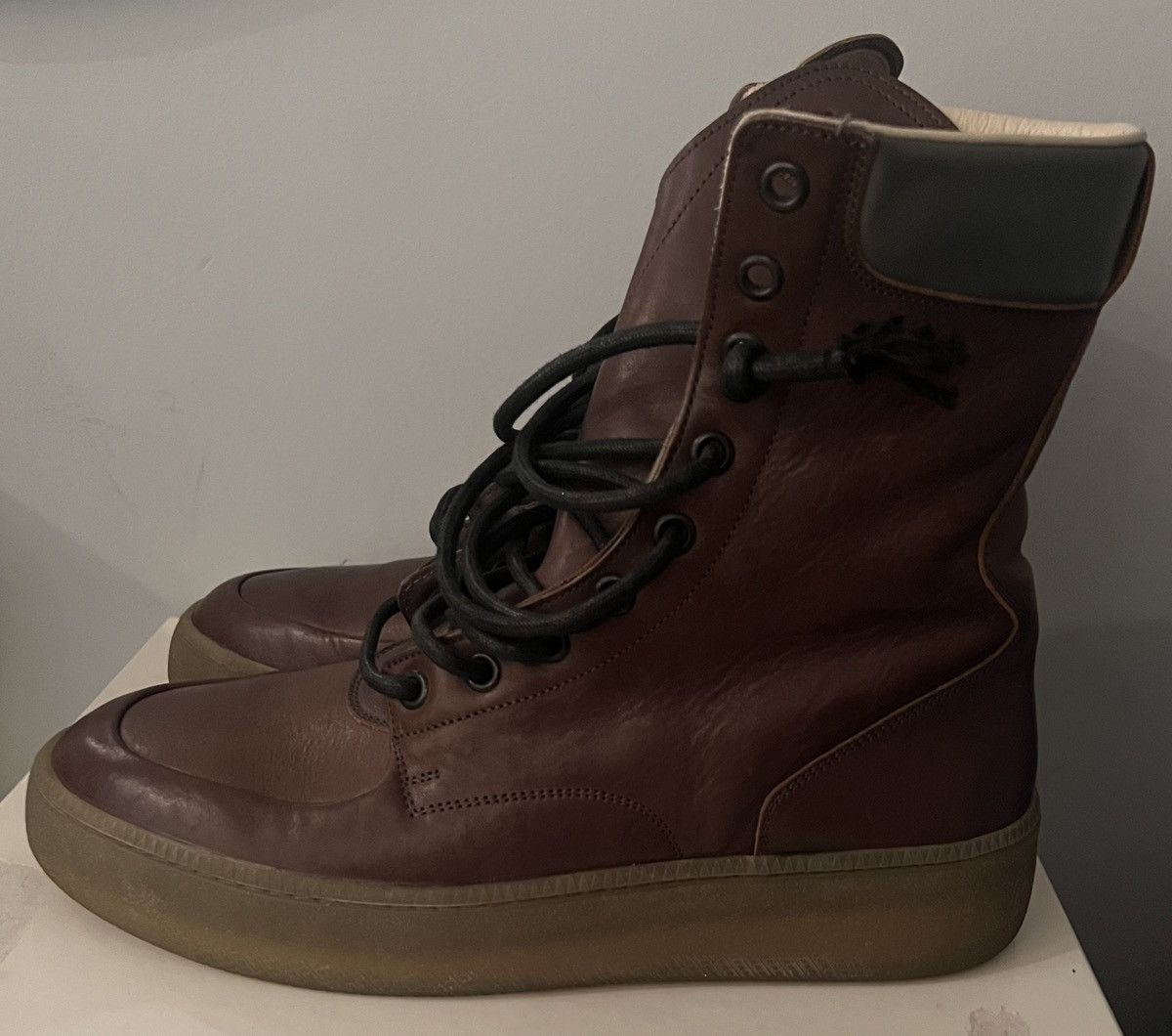 Maison Margiela Authentic Maison Margiela MM1 High Top sneakers grey 45 Size US 11 / EU 44 - 4 Thumbnail