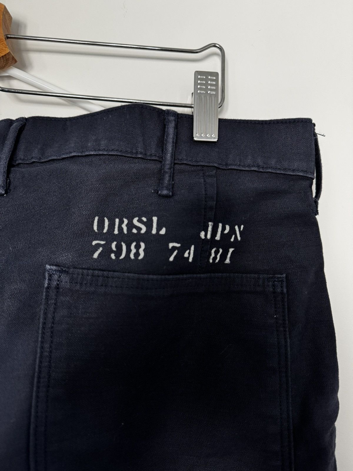 Orslow orSlow x ROOPTOKYO Navy Utility Pant size 3 hemmed Size US 33 - 5 Thumbnail