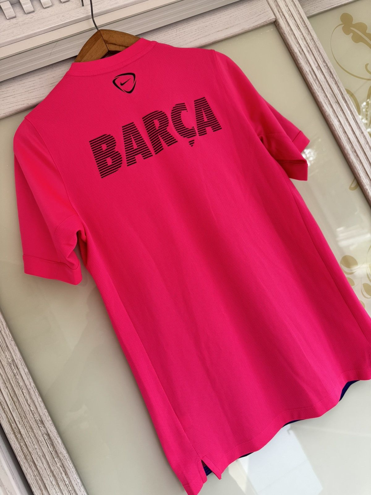 Nike Barcelona 2015-2016 Soccer Training Jersey Football Shirt Size US M / EU 48-50 / 2 - 10 Thumbnail