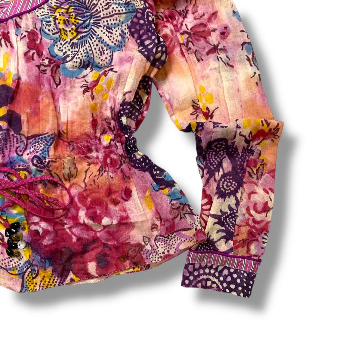Etro × If Six Was Nine Y2K Etro flower pattern hippies style Size M / US 6-8 / IT 42-44 - 4 Thumbnail