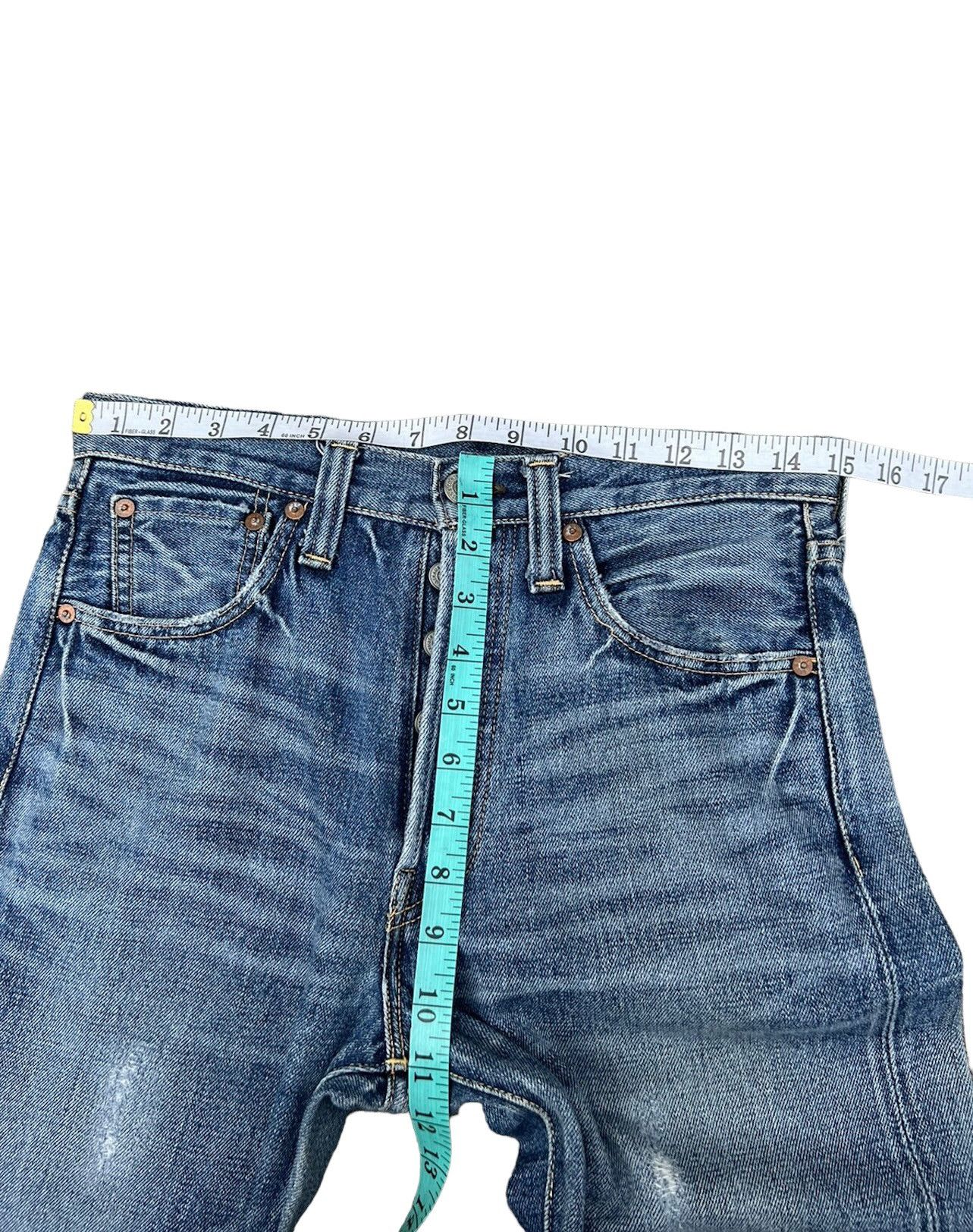 Levi's Vintage Clothing Vintage 2003 LVC 1947 Levi’s 501 XX Selvedge Denim Jeans Size US 30 / EU 46 - 3 Thumbnail