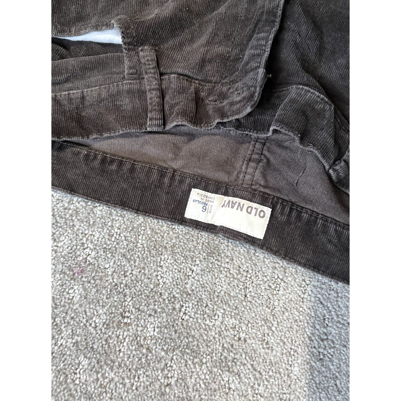 Dockers DOCKERS Pants Womens 6 Corduroy Bootcut Pockets Brown Modern Casual Adult Regular Size 6 Women Brown Size 28" / US 6 / IT 42 - 5 Thumbnail