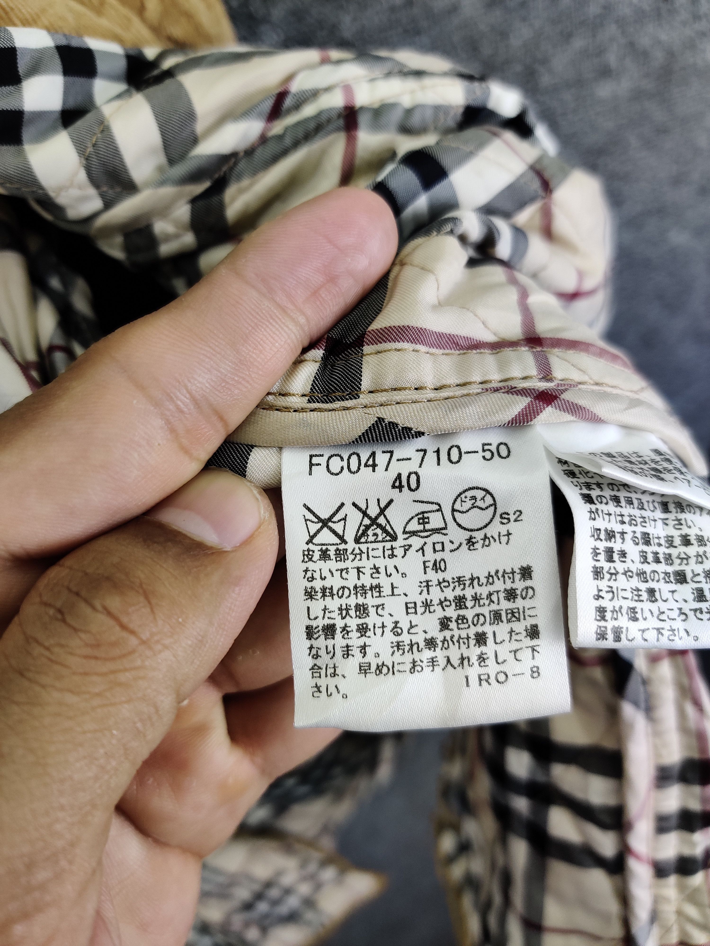 Burberry Vintage Burberry London Nova Check Quilted Distressed Jacket Size US M / EU 48-50 / 2 - 17 Thumbnail