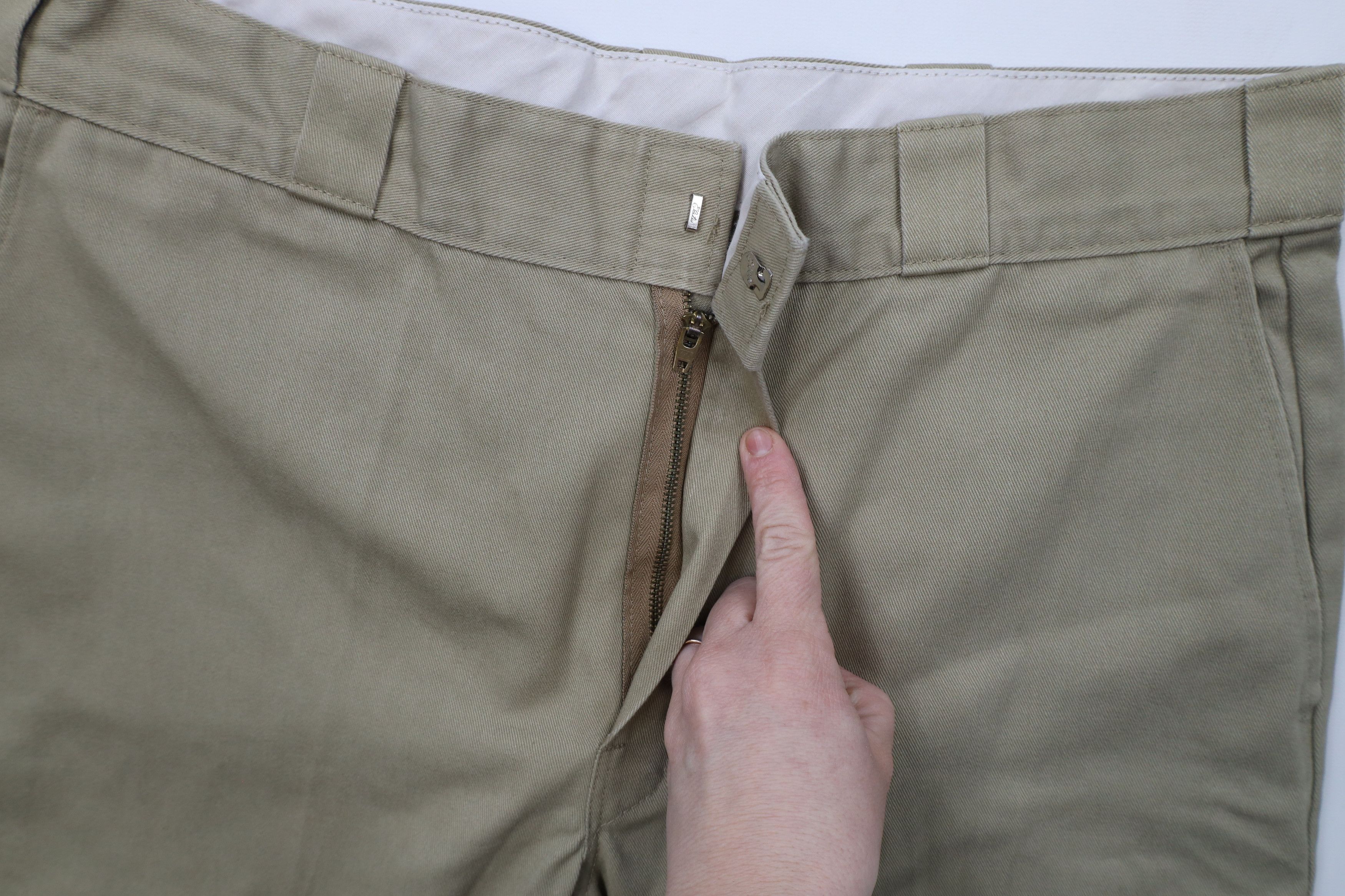 Dickies × Vintage Vintage Dickies Spell Workwear Wide Leg Mechanic Pants Tan Size US 36 / EU 52 - 5 Thumbnail