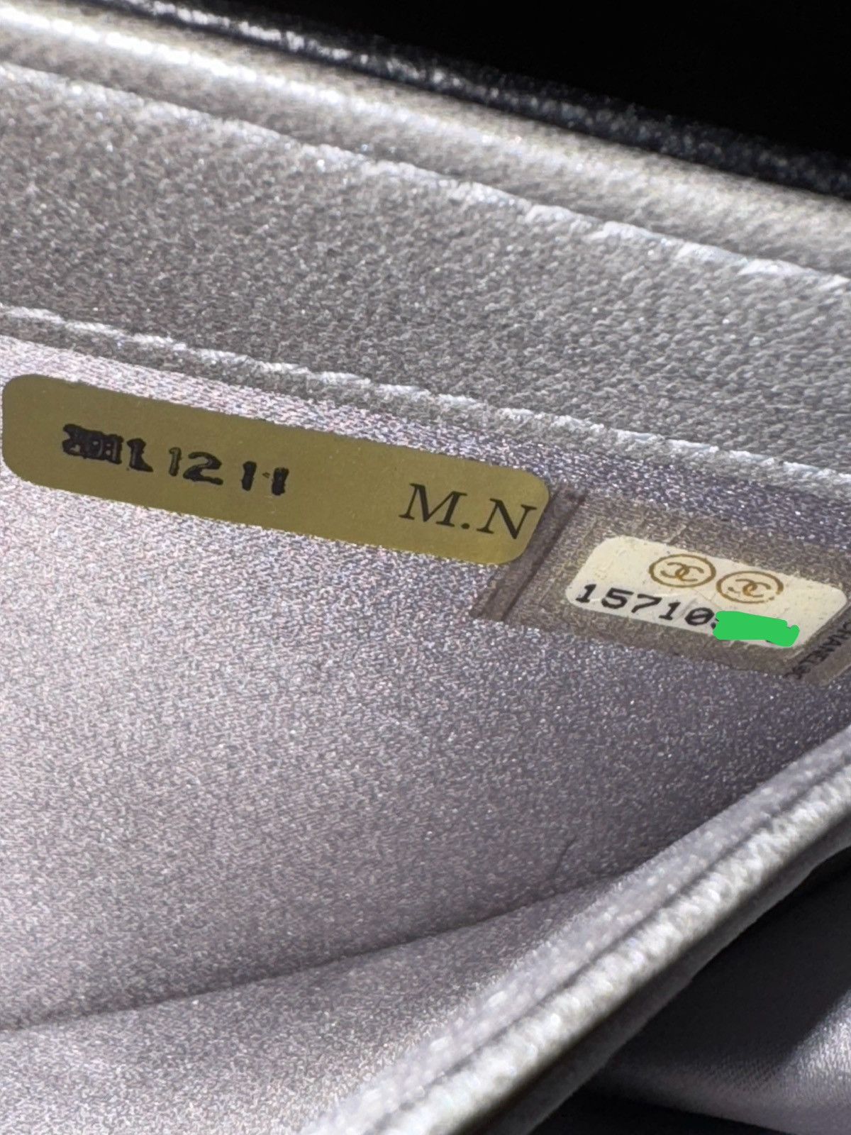Chanel Authentic Chanel camellia wallet in black lambskin leather Size ONE SIZE - 7 Thumbnail