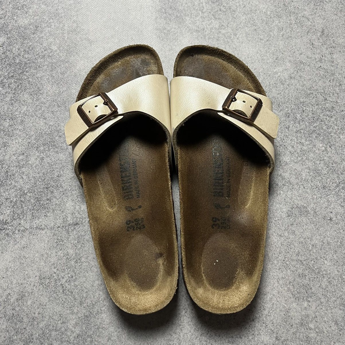 Vintage Birkenstock Madrid Sandals Leather Belt Shoes Size 39 Size US 9 / IT 39 - 2 Thumbnail