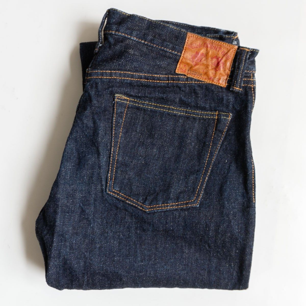 Vintage FULLCOUNT 1108SR Slim Straight Indigo Denim Pants Size 33 Size US 33 - 1 Thumbnail