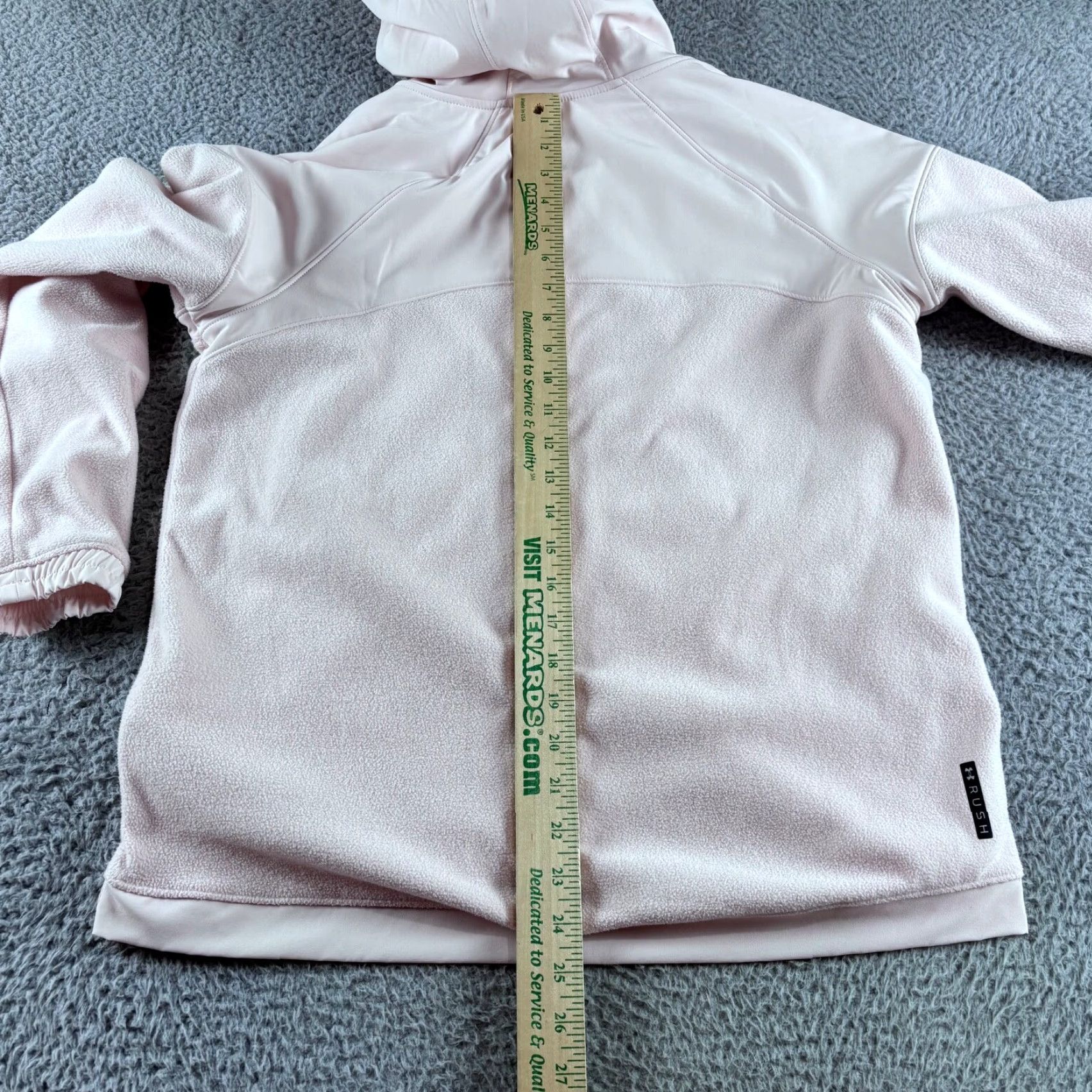 Under Armour Under Armour Full Zip Hoodie Womens M Light Pink Full Zip Celliant Running Gym Size M / US 6-8 / IT 42-44 - 7 Thumbnail