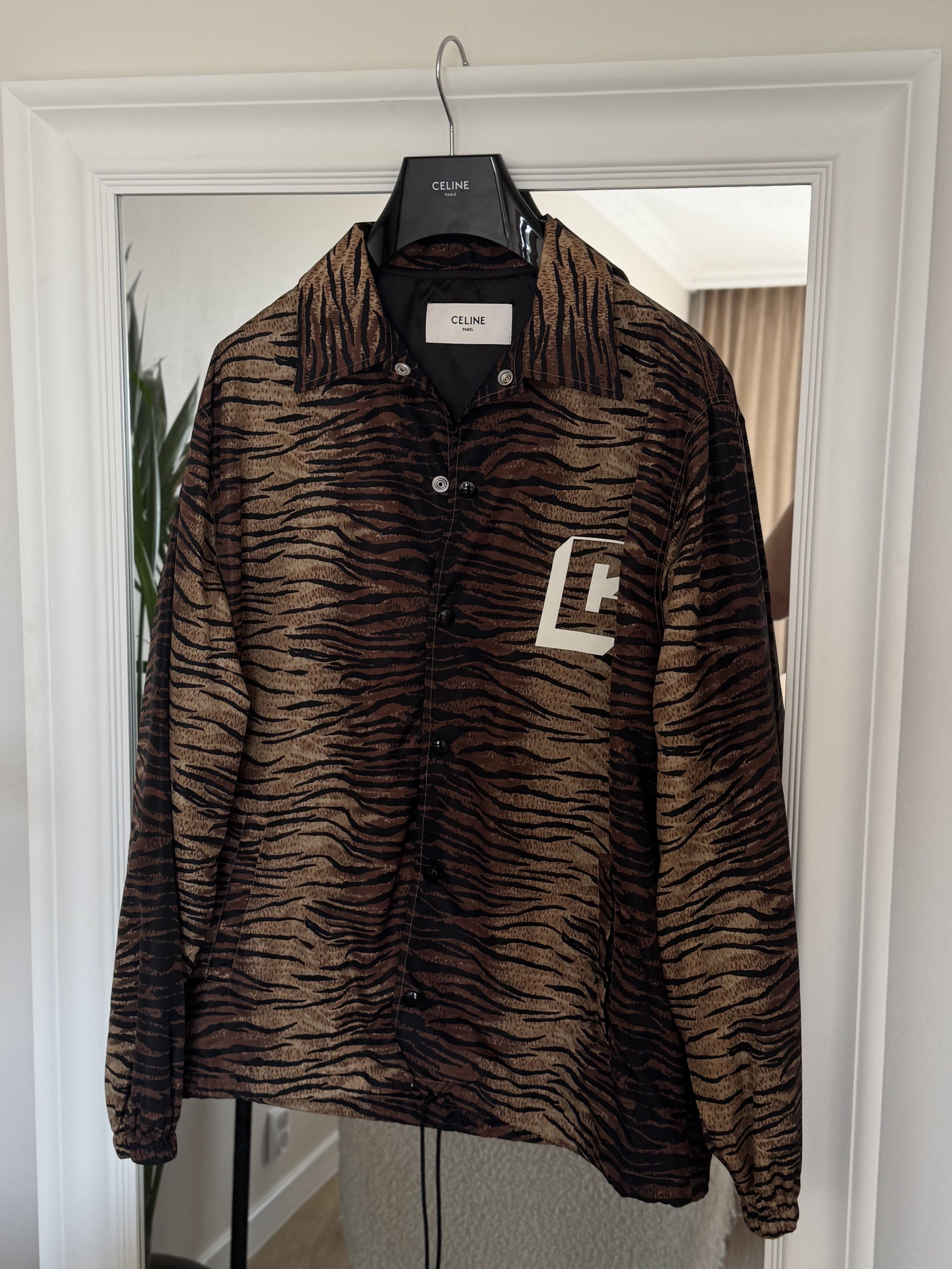 Celine Celine Panther Jacket | by hedi slimane | size 48 Size US M / EU 48-50 / 2 - 1 Thumbnail