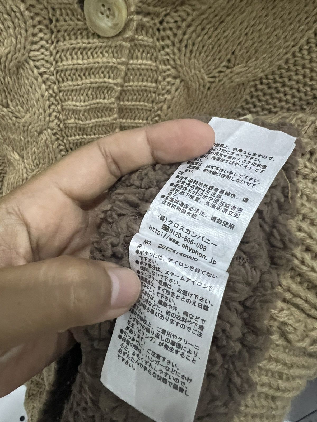 Japanese Brand Vintage Button Up Soft Merino Knitwear Hooded Sweater Size US M / EU 48-50 / 2 - 8 Thumbnail