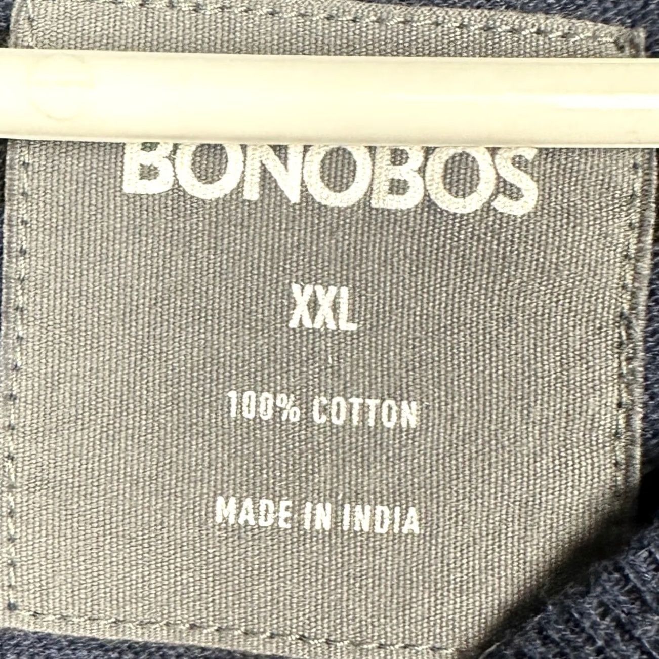 Bonobos Bonobos Sweatshirt Mens 2XL Blue Black Crewneck Striped Pullover Long Sleeve Size US XXL / EU 58 / 5 - 4 Thumbnail