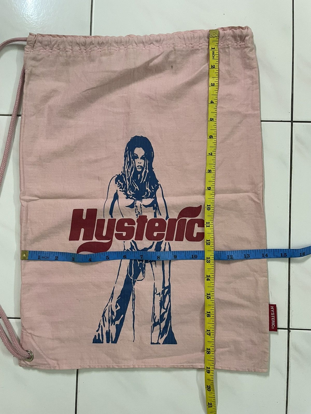 Hysteric Glamour × Japanese Brand Hysteric Glamour Nude Sex Girl Drawstring Bag Size ONE SIZE - 5 Thumbnail
