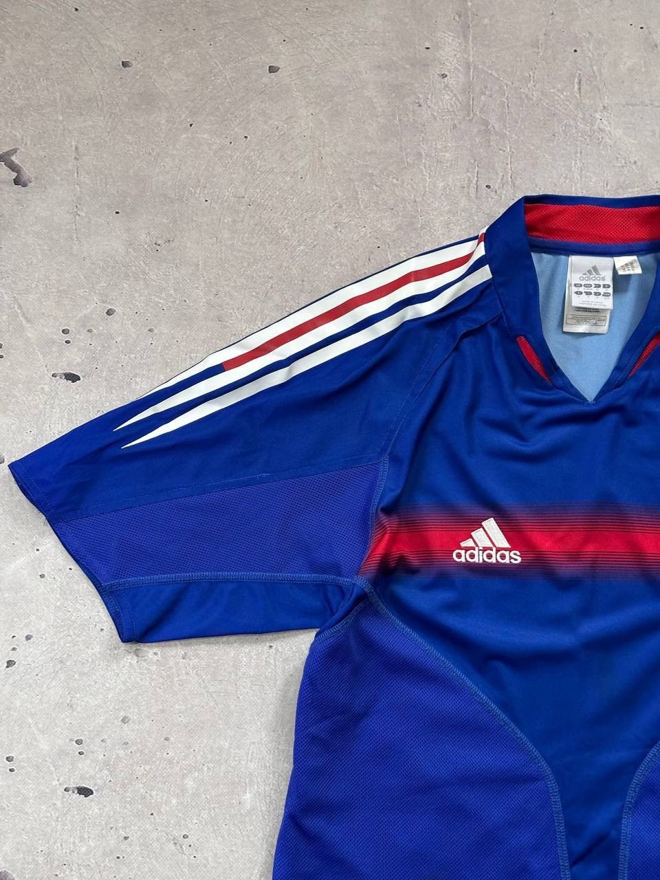 Adidas × Vintage France Home 2004-2006 Football Shirt National Soccer Jersey Size US S / EU 44-46 / 1 - 4 Thumbnail