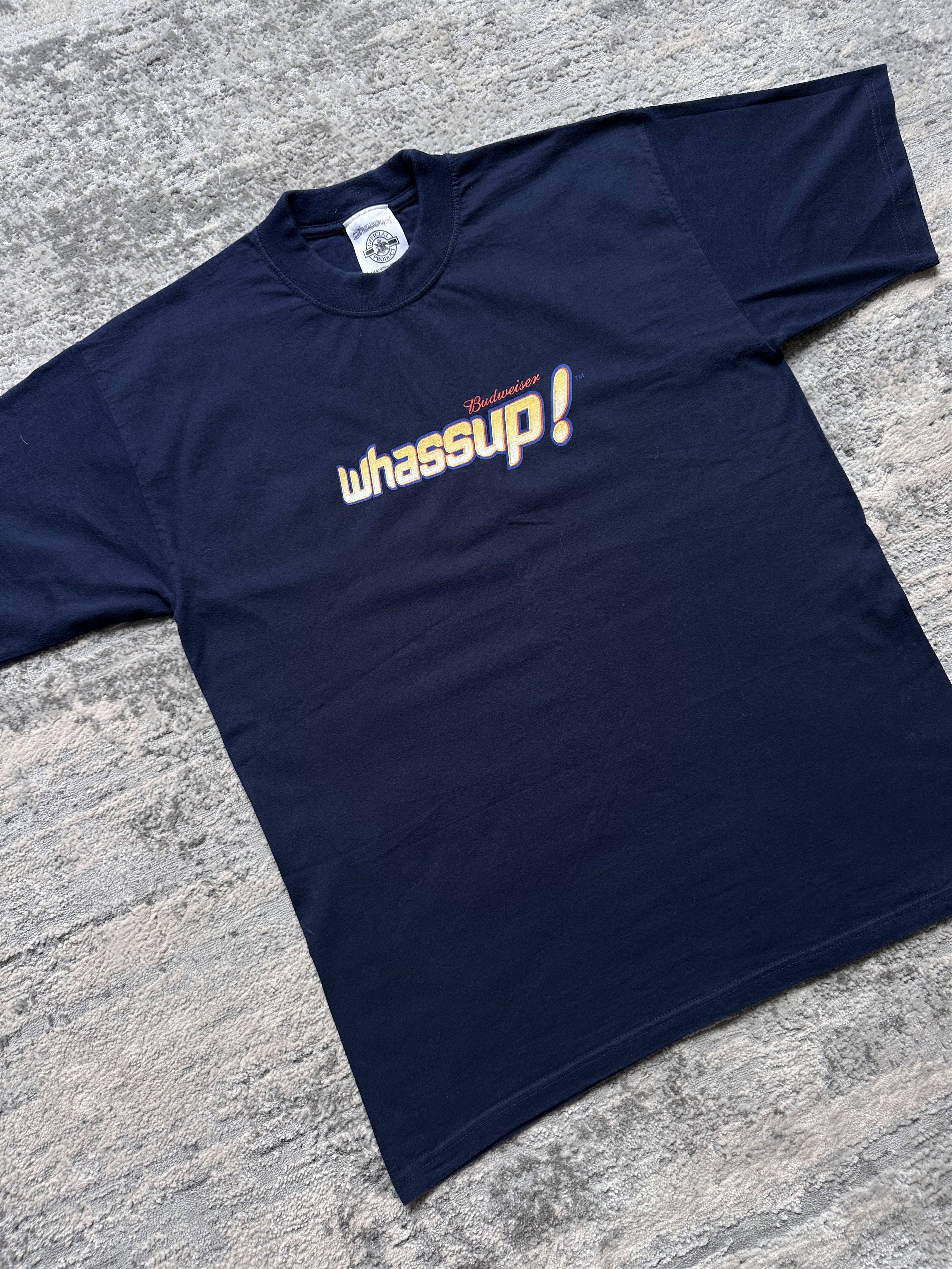 Budweiser Budweiser whassup vintage t shirt Size US L / EU 52-54 / 3 - 2 Thumbnail