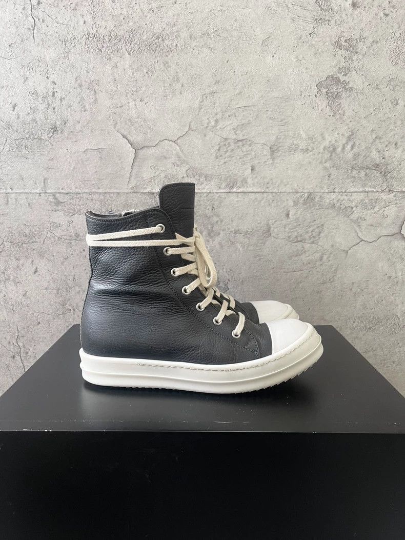 Rick Owens Rick Owens High-Top Leather Sneakers for Women-dmc Size US 7 / EU 40 - 1 Thumbnail