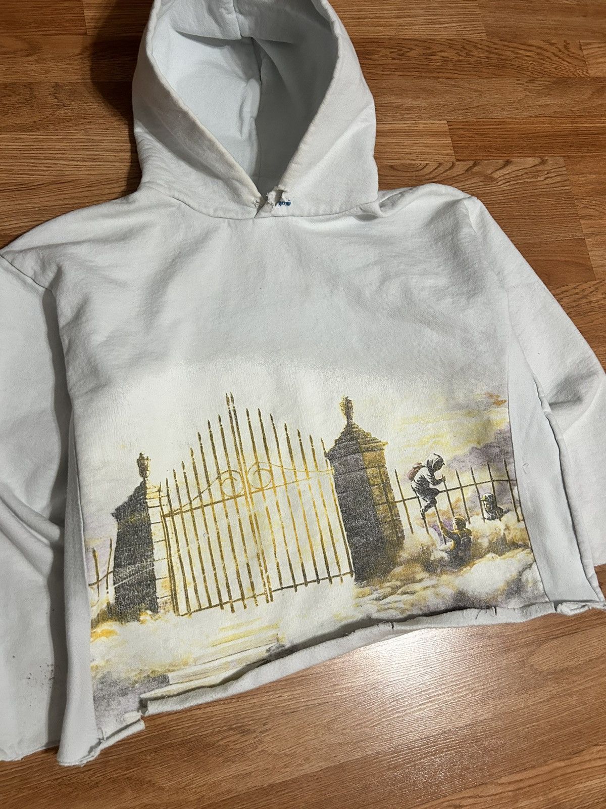 Menace Menace Los Angles Heavens Gate Distressed Hoodie Size US L / EU 52-54 / 3 - 2 Thumbnail