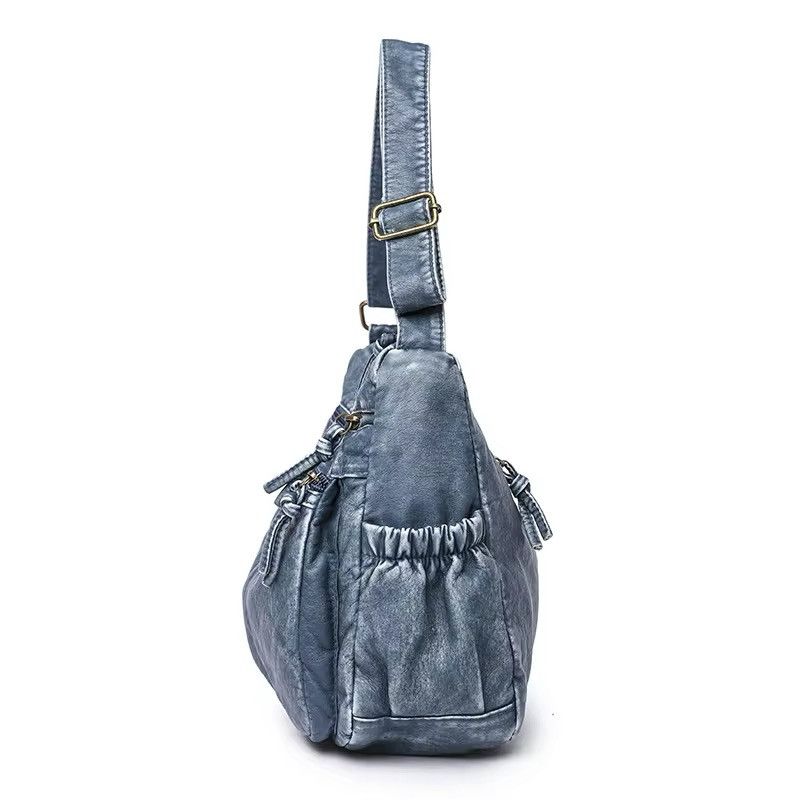 Vintage Pu Leather Crossbody Bag Size ONE SIZE - 5 Thumbnail