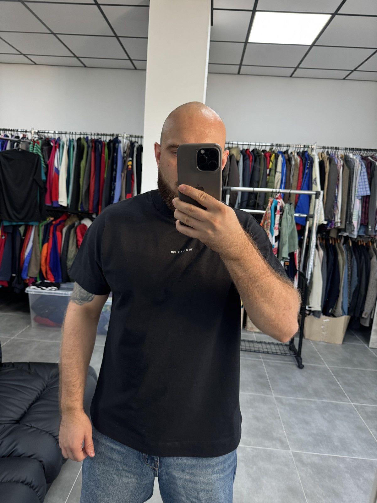 1017 ALYX 9SM 1017 ALYX 9SM Center Logo T-Shirt Size M Oversized Size US M / EU 48-50 / 2 - 2 Thumbnail