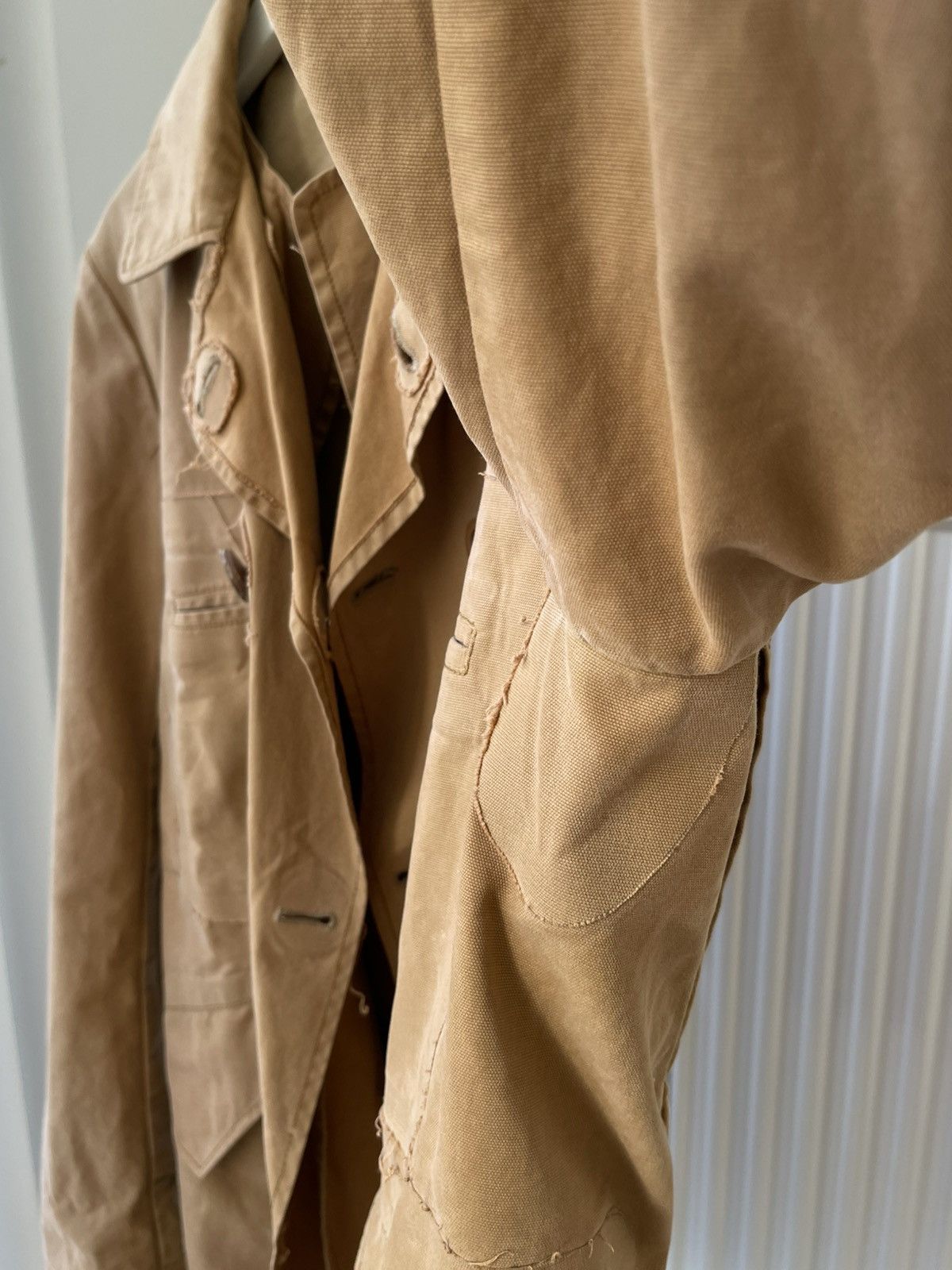 Maison MIHARA YASUHIRO Miharayasuhiro 00s Sample Military Jacket With Glued Pocket Size US S / EU 44-46 / 1 - 17 Thumbnail