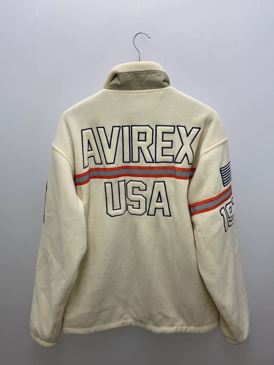 Avirex Avirex Print Polyester Fleece Jacket Beige Size US XL / EU 56 / 4 - 2 Thumbnail