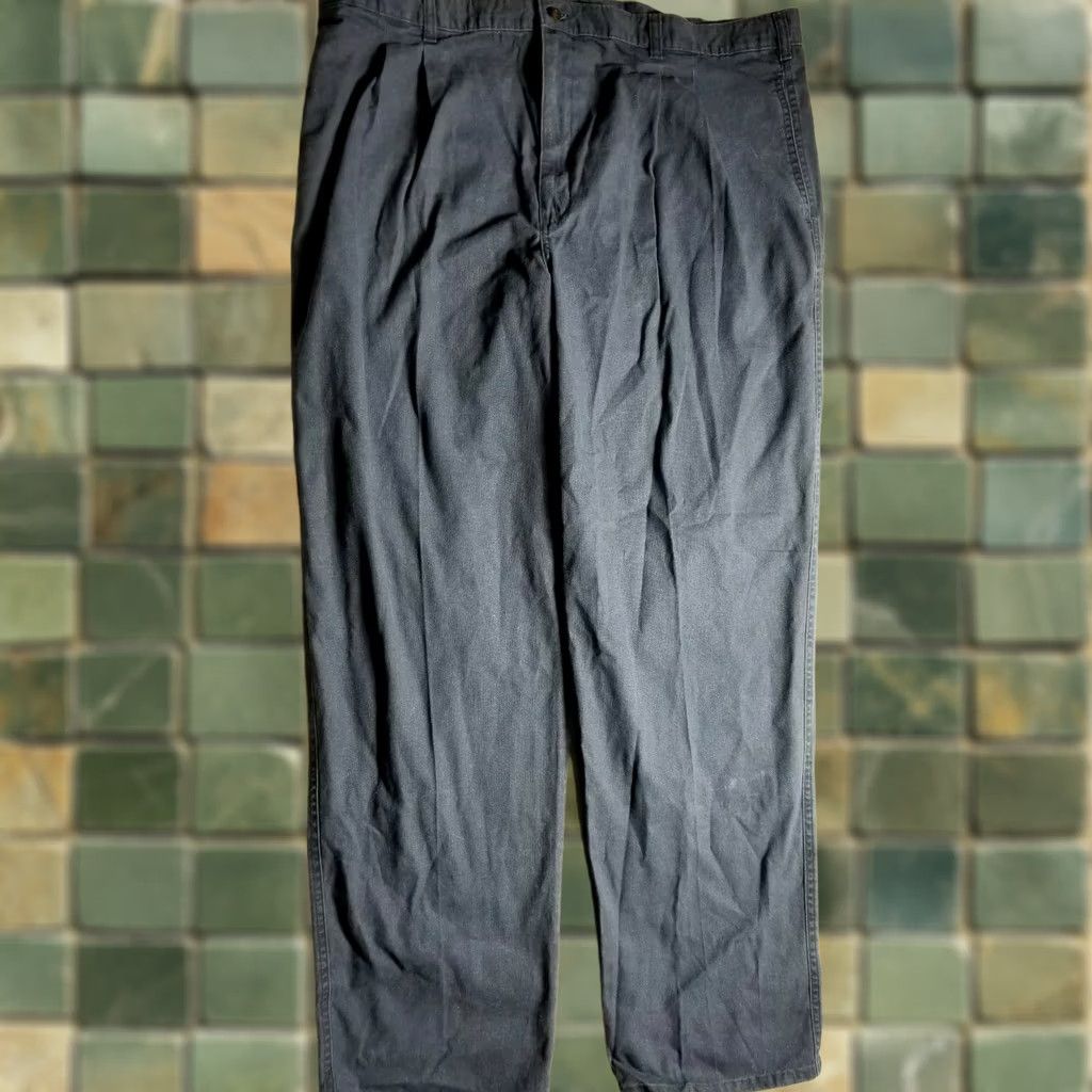 Vintage VINTAGE LL Bean Rangeley Camping Pants 42W 32L talon zipper Blue 100% Cotton Pants Mens Size US 42 / EU 58 - 1 Thumbnail