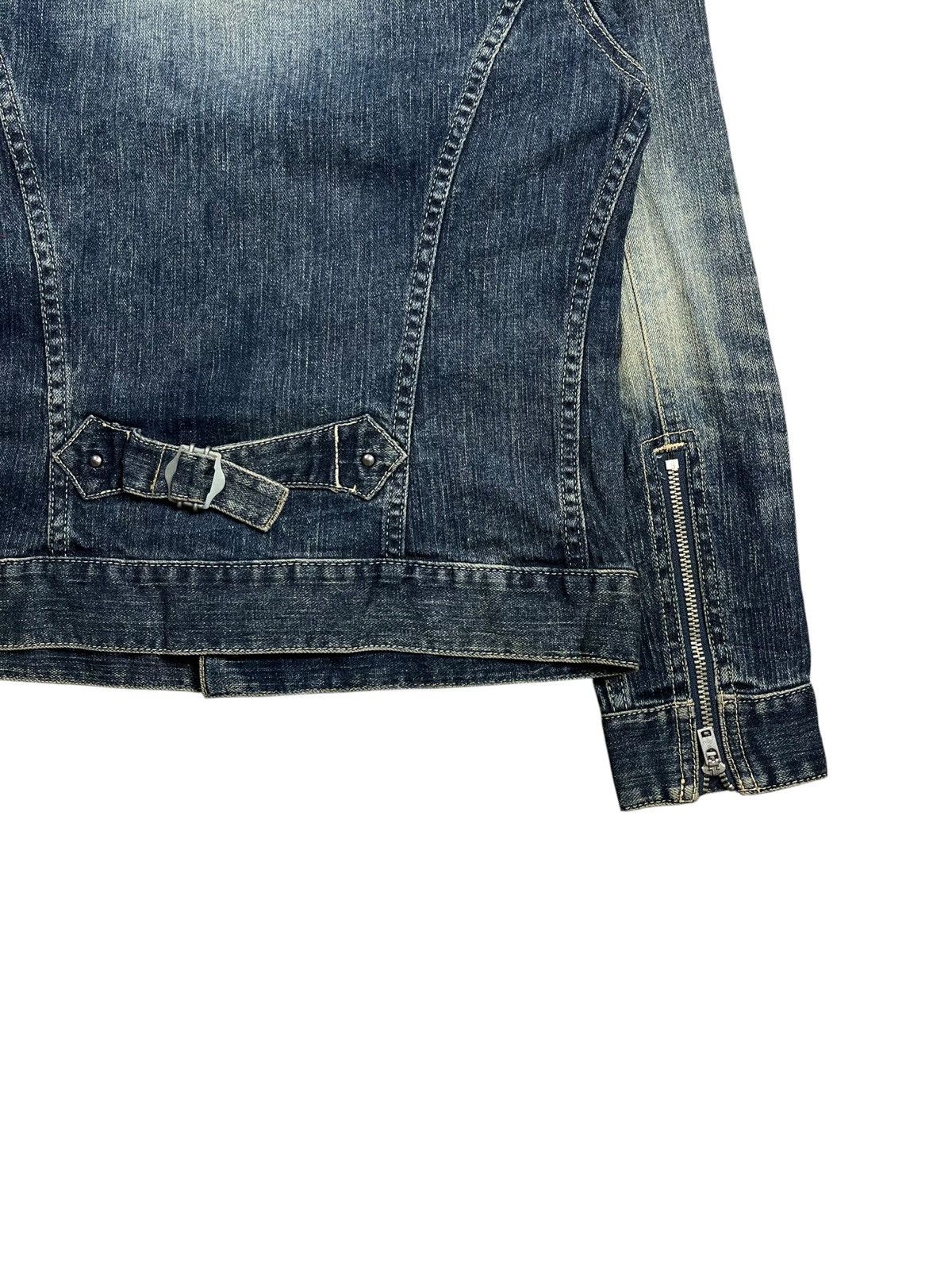 NANO universe 2000s Nano Universe - Mud Was Denim Jacket Size US M / EU 48-50 / 2 - 12 Thumbnail