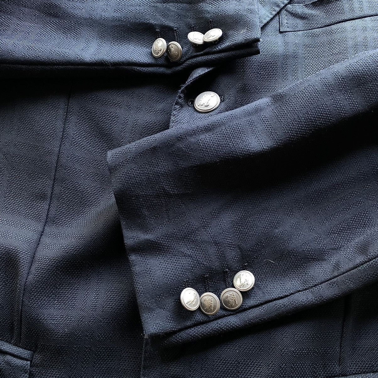 Burberry BURBERRY LONDON Black Nova Check Blazer Jacket Size US M / EU 48-50 / 2 - 8 Thumbnail