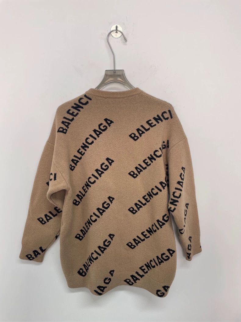 Balenciaga Balenciaga Bullet sweater milk tea color Size US S / EU 44-46 / 1 - 2 Thumbnail