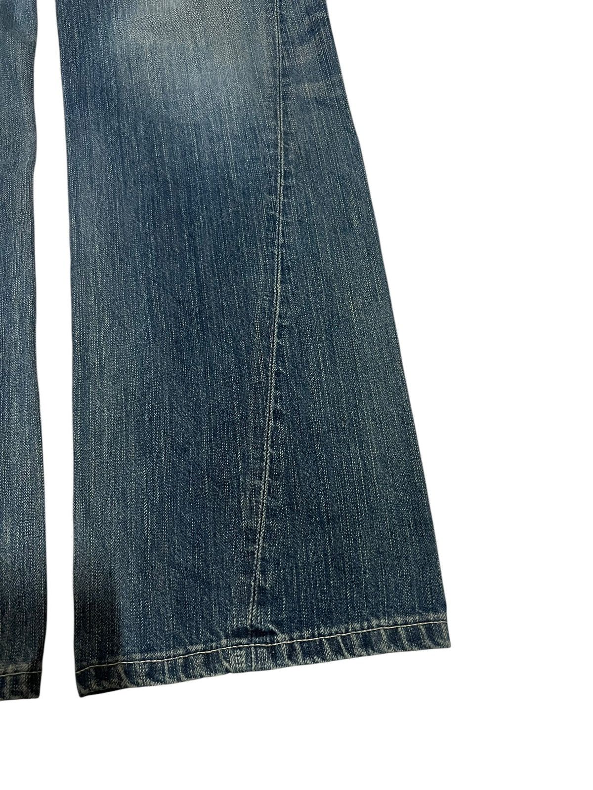 Edwin × If Six Was Nine × Japanese Brand 🌈Twist Leg Vintage Edwin Blue Trip Mud Wash Jean Japan Size US 30 / EU 46 - 5 Thumbnail