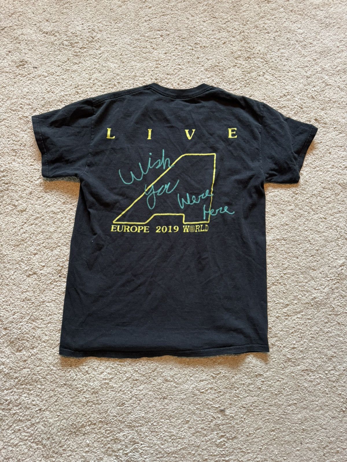 Travis Scott TRAVIS SCOTT ASTROWORLD 2019 TOUR TEE Size US M / EU 48-50 / 2 - 2 Thumbnail