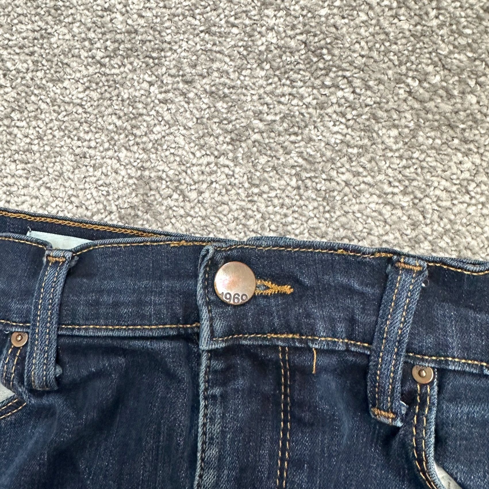 Gap Gap 1969 Jeggings Jeans Denim Dark Wash 30 Regular Women Blue 30x27 Vintage? No Size 30" / US 8 / IT 44 - 3 Thumbnail